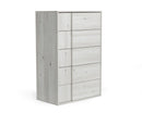 Nova Domus Asus - Italian Modern White Washed Oak Chest