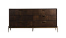 Modrest Shane - Modern Acacia & Brass Dresser