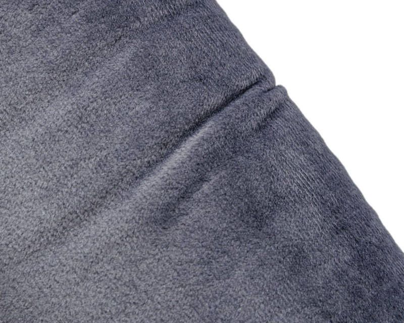 Modrest Yannis - Modern Grey Fabric Dining Chair (Set of 2)