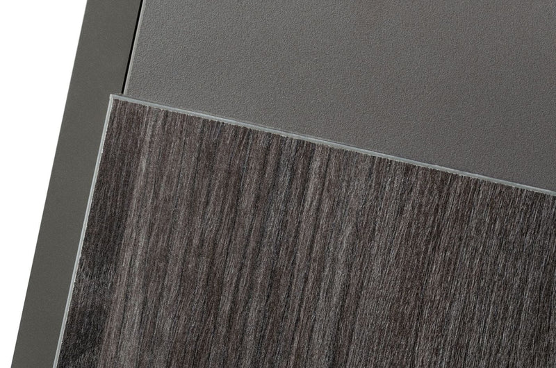 Nova Domus Lucia - Italian Modern Elm and Matte Grey Chest