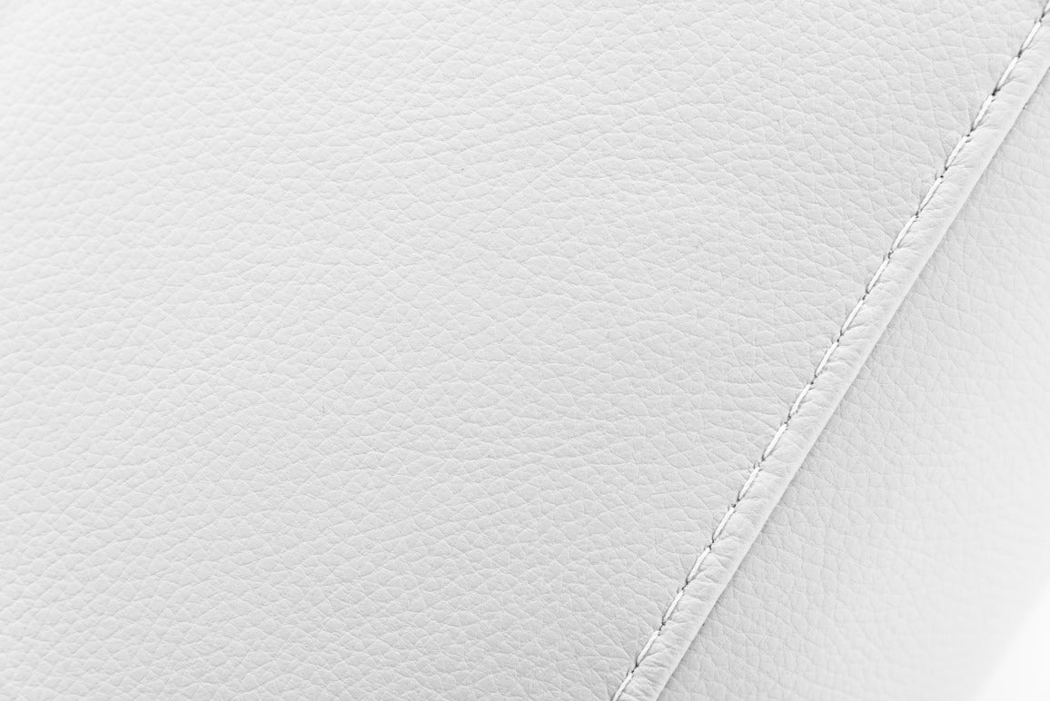 Lamod Italia Villeneuve - Modern White Italian Leather Sectional Sofa