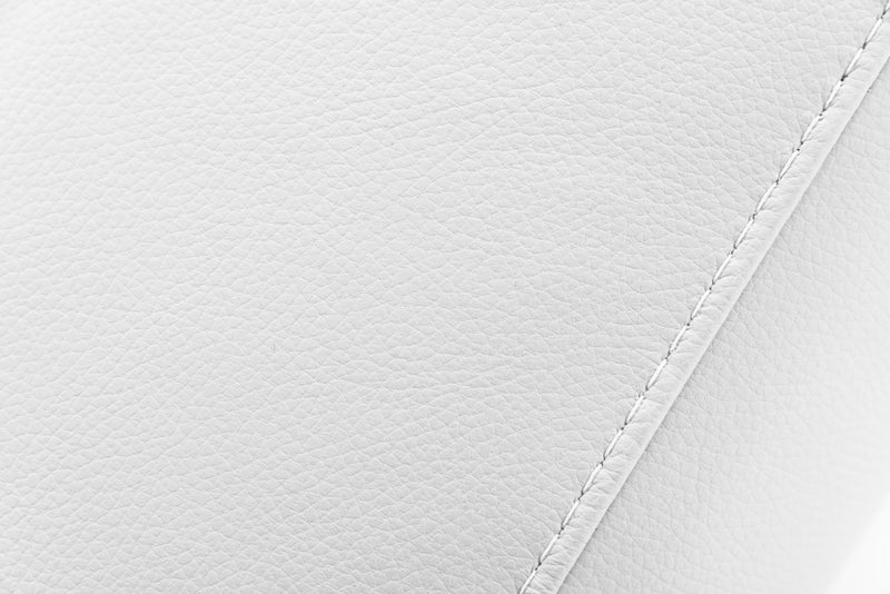 Lamod Italia Villeneuve - Modern White Italian Leather Sectional Sofa