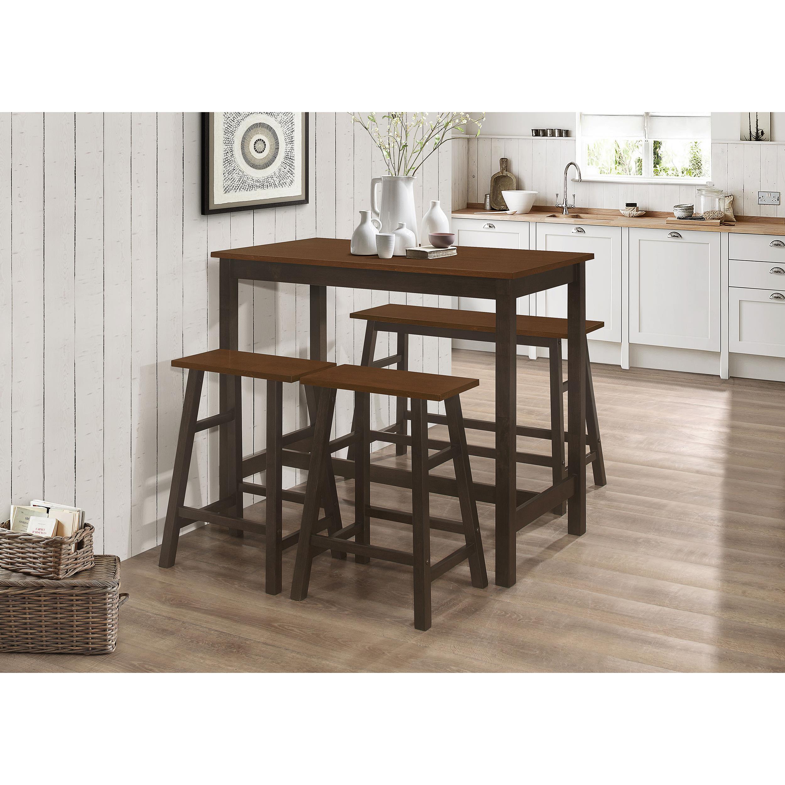 Diamond Modern Furniture COA Connie 4 pc Counter Height Dinette 192090 IMAGE 11