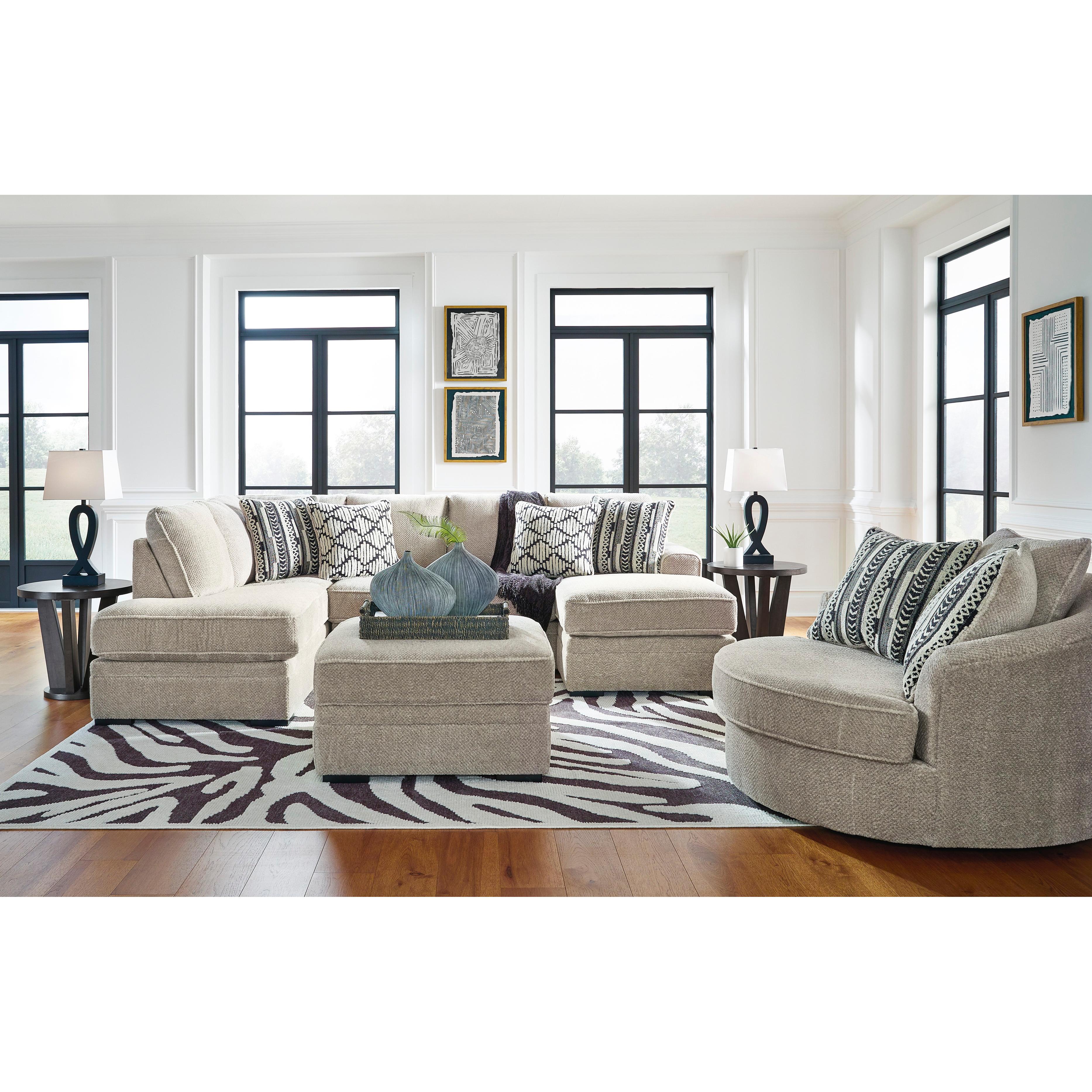 Benchcraft Calnita Fabric 2 pc Sectional 2050216/2050203 IMAGE 7