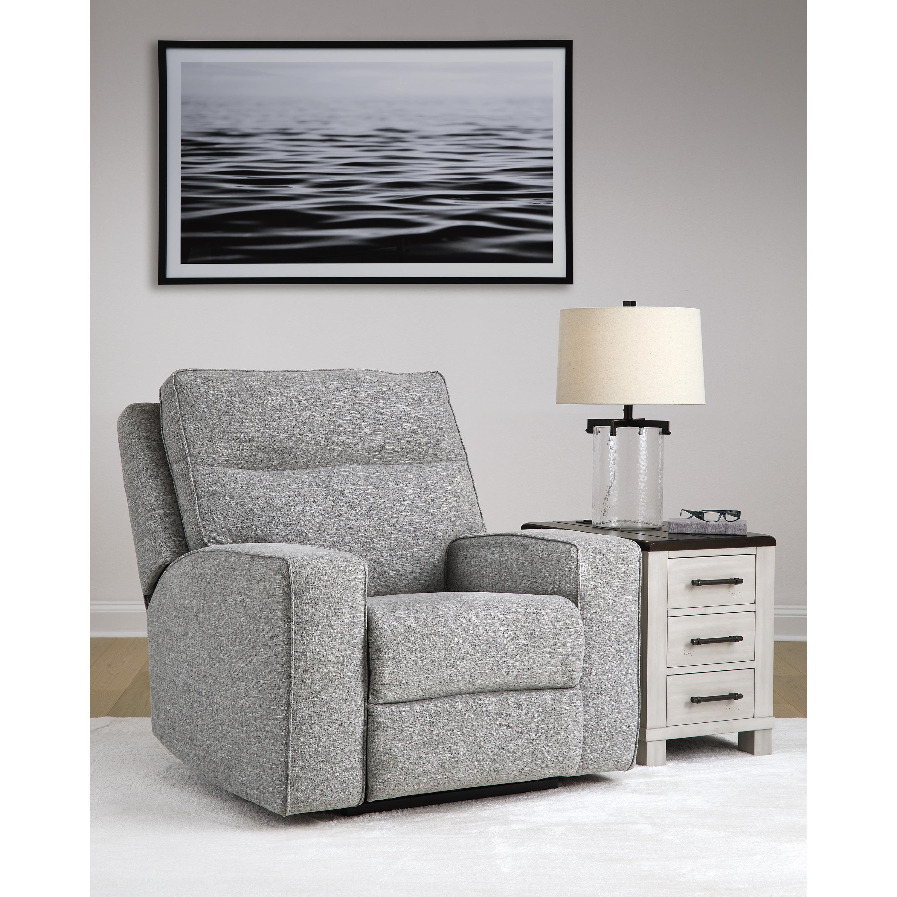 Signature Design by Ashley Biscoe Power Fabric Recliner 9050313 IMAGE 5