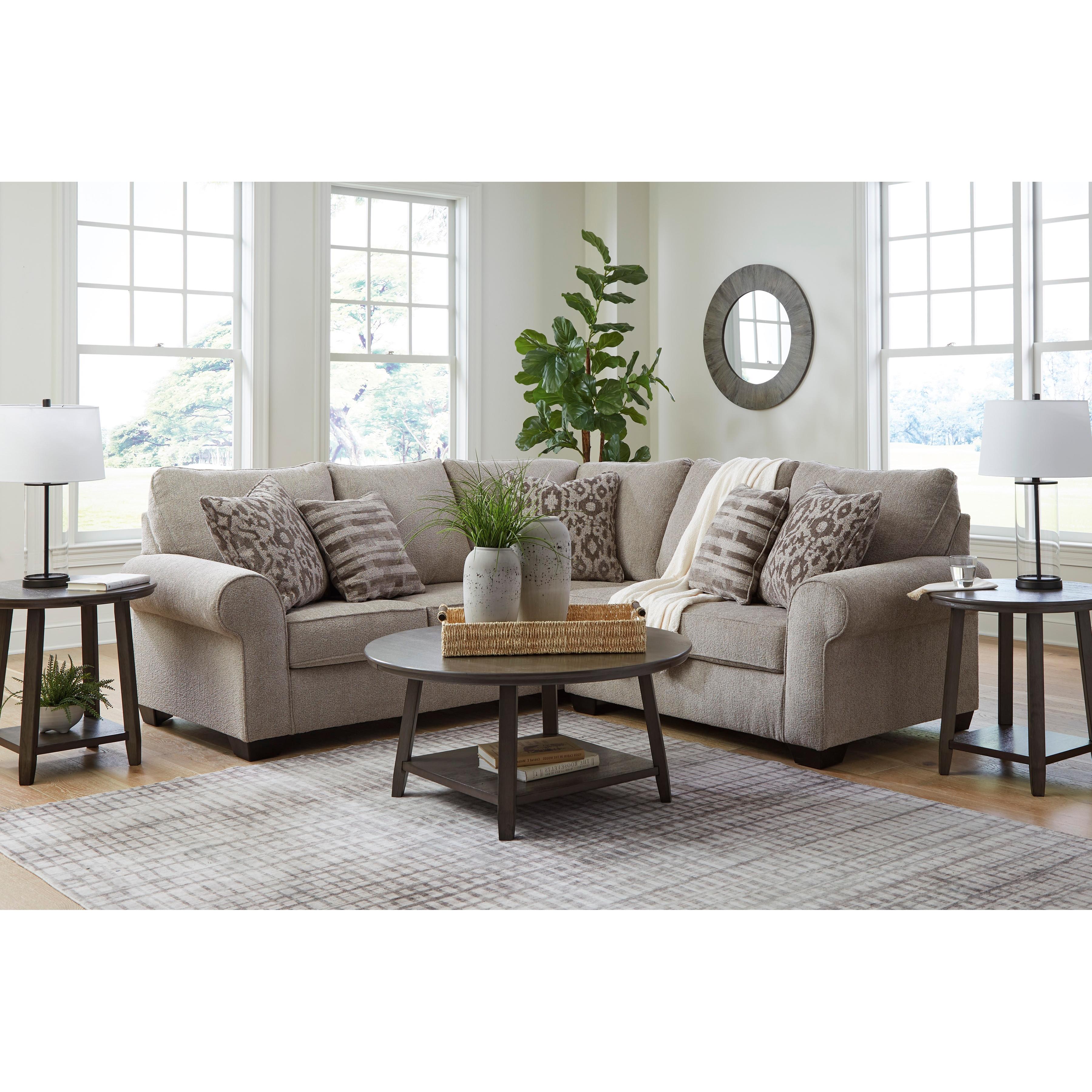 Signature Design by Ashley Claireah Fabric 2 pc Sectional 9060348/9060356 IMAGE 4