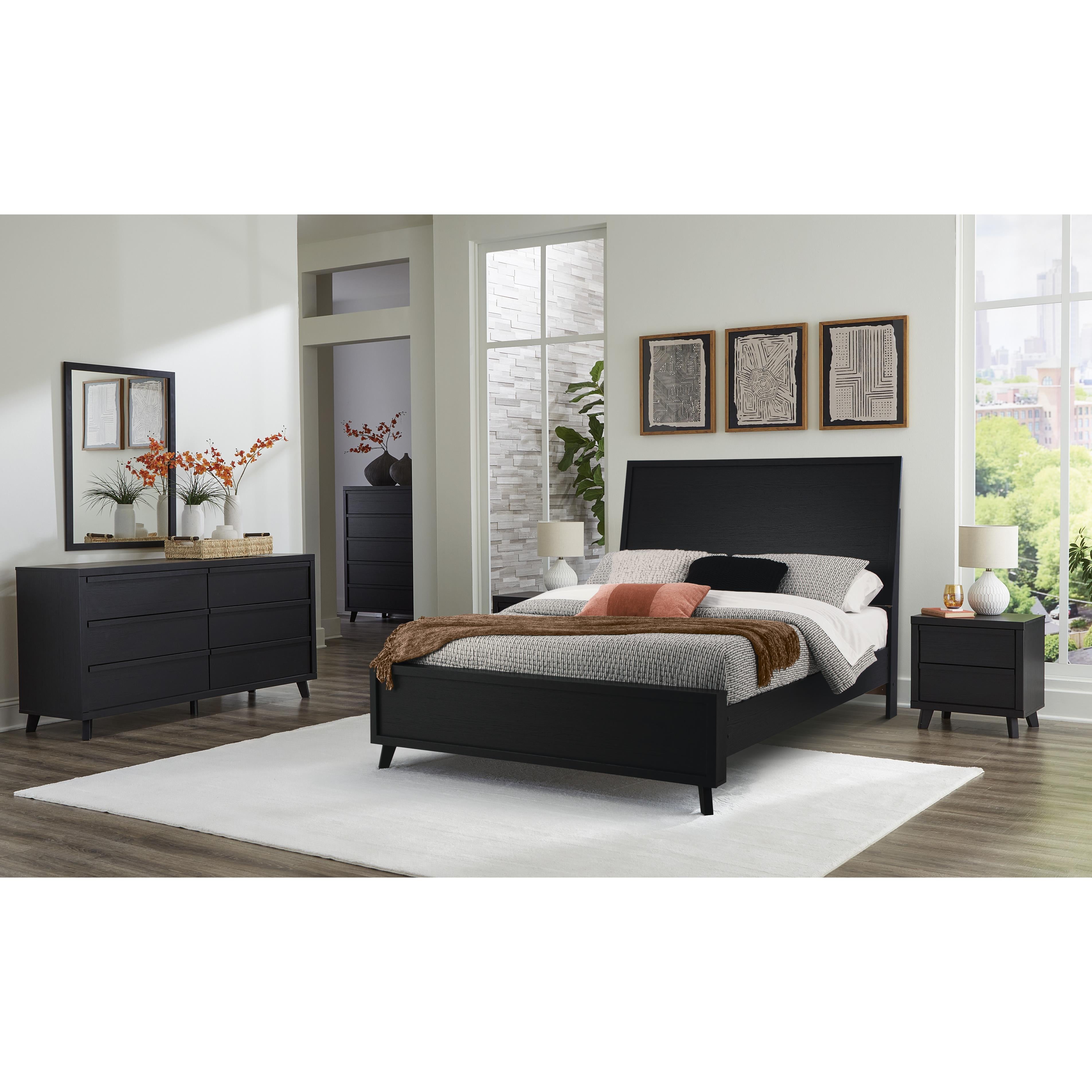 Diamond Modern Furniture Exclusive Design Danziar Queen Panel Bed B1013-57/B1013-54/B1013-95/B100-13 IMAGE 6