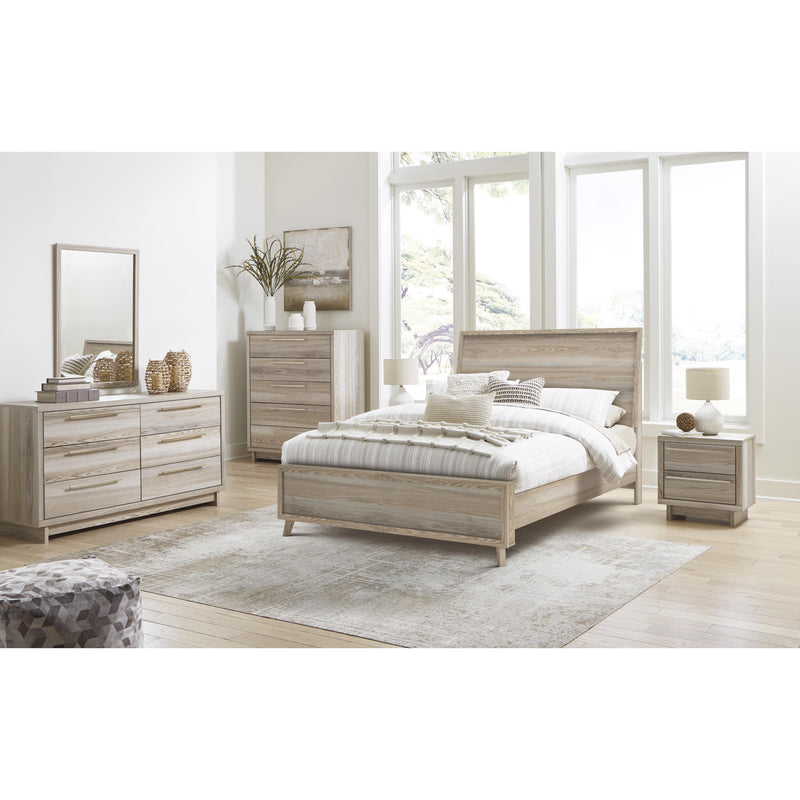 Signature Design by Ashley Hasbrick Queen Panel Bed B2075-57/B2075-54/B2075-95/B100-13 IMAGE 3