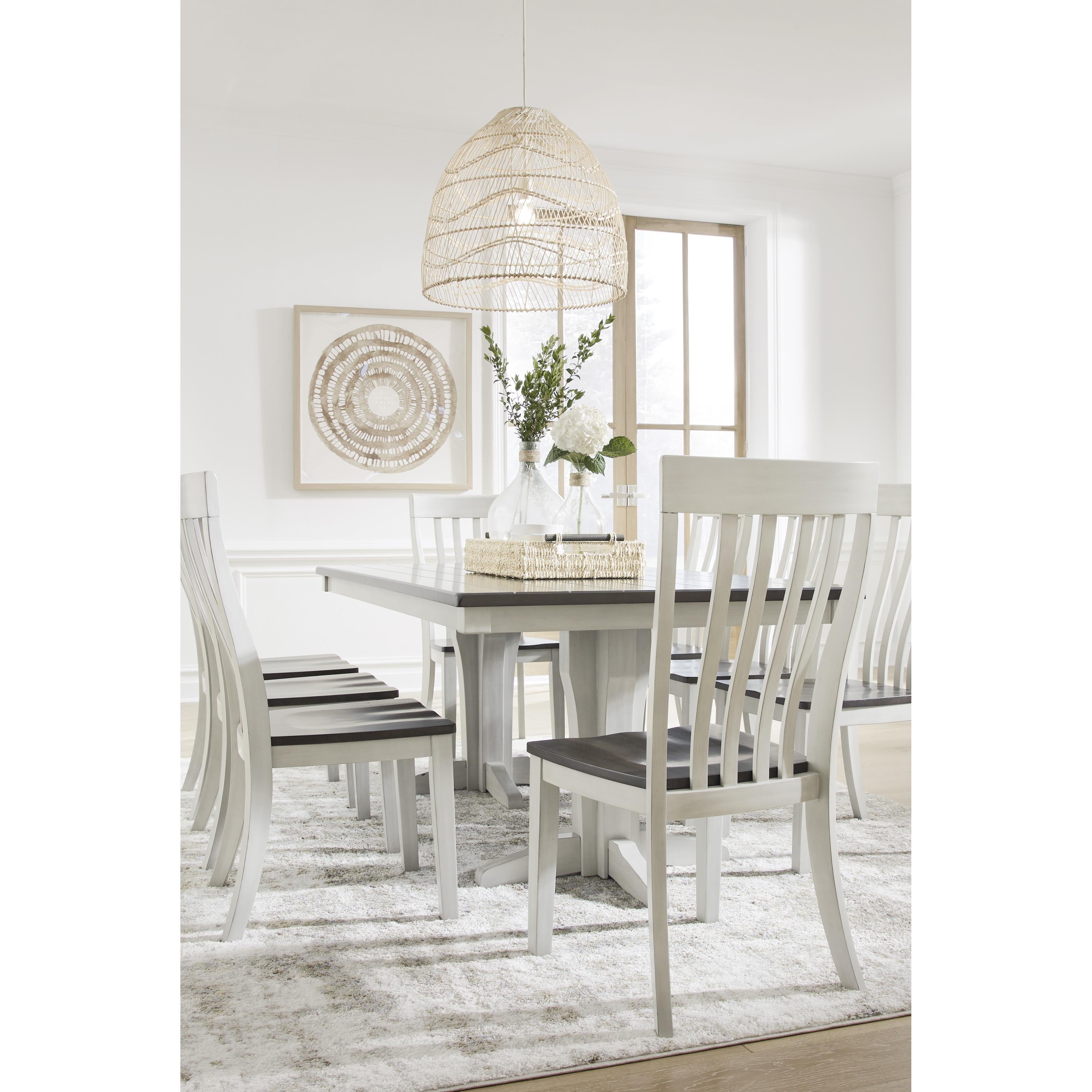 Signature Design by Ashley Darborn Dining Table with Pedestal Base D796-25B/D796-25T IMAGE 9