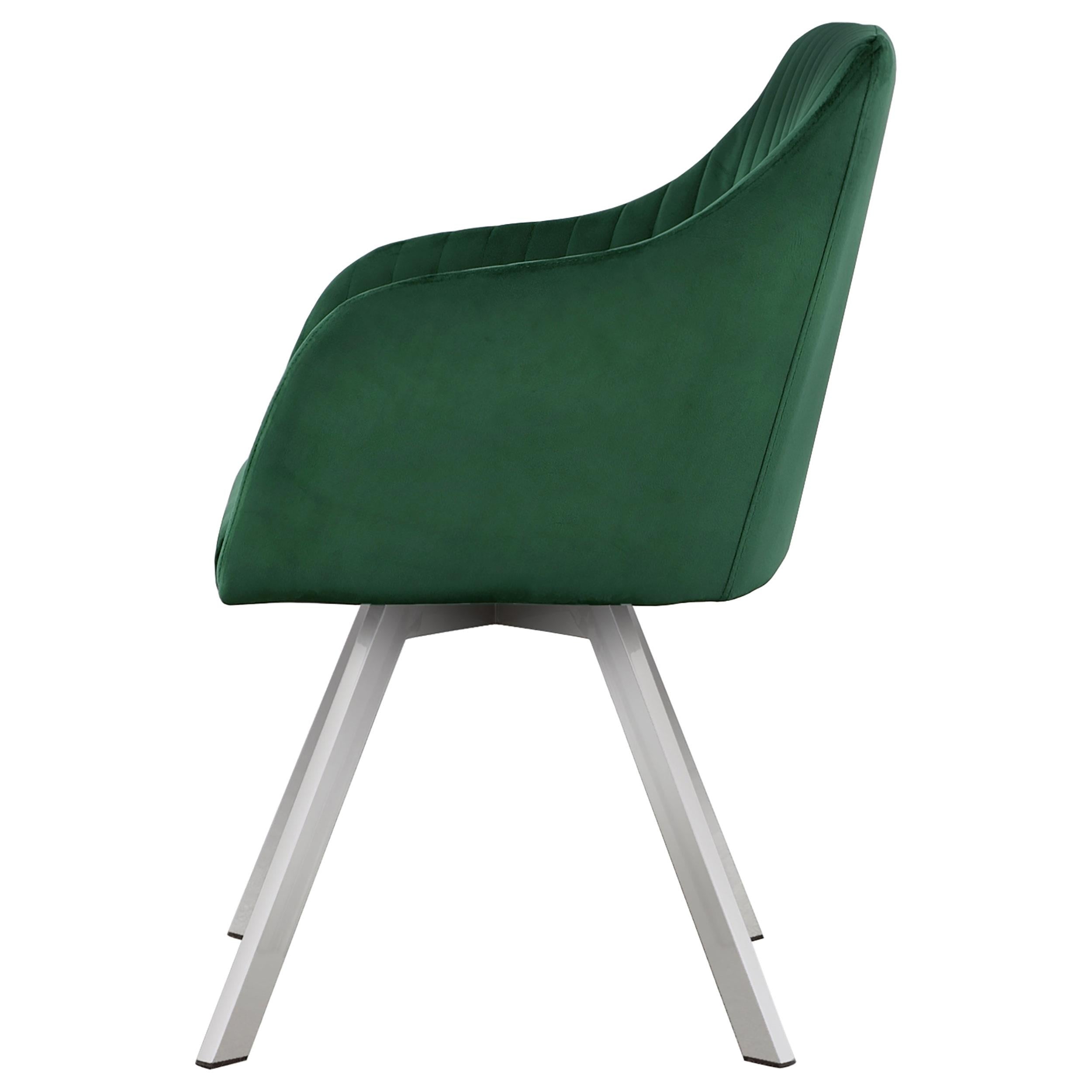 Diamond Modern Furniture COA Veena Dining Chair 193372GRN IMAGE 4