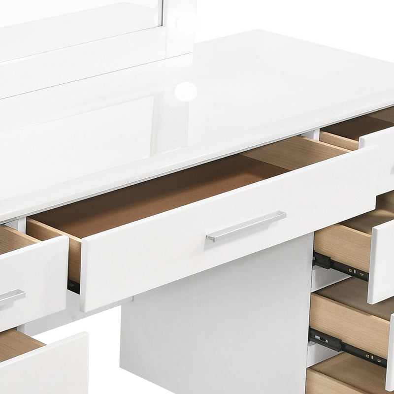 Diamond Modern Furniture COA Felicity 9-Drawer Vanity Set 203507 IMAGE 5
