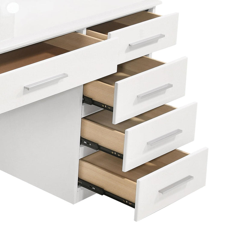 Diamond Modern Furniture COA Felicity 9-Drawer Vanity Set 203507 IMAGE 6