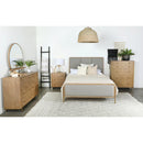 Coaster Furniture Arini Queen Upholstered Panel Bed 224301Q IMAGE 2