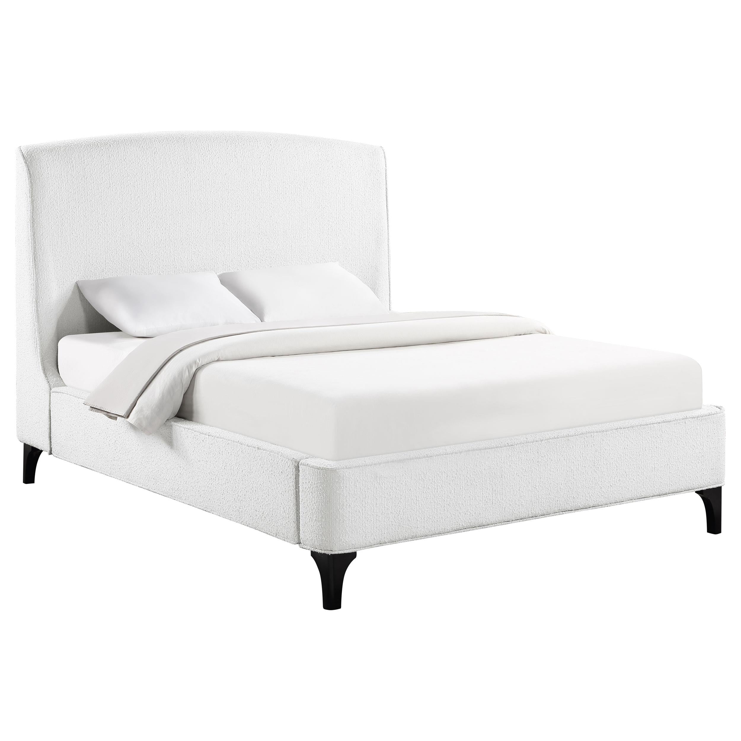 Diamond Modern Furniture COA King Upholstered Panel Bed 306020KE IMAGE 2