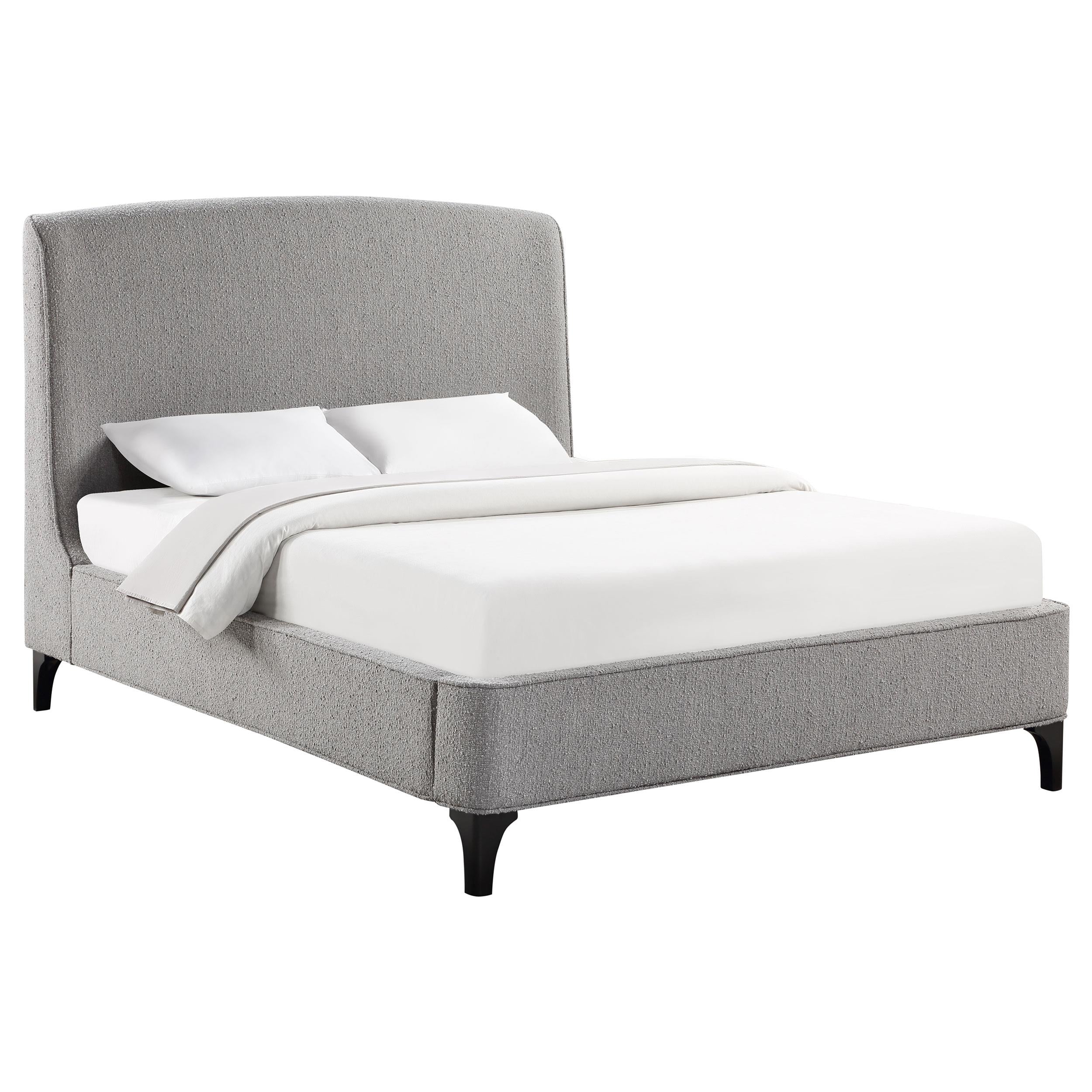 Diamond Modern Furniture COA King Upholstered Panel Bed 306021KE IMAGE 2