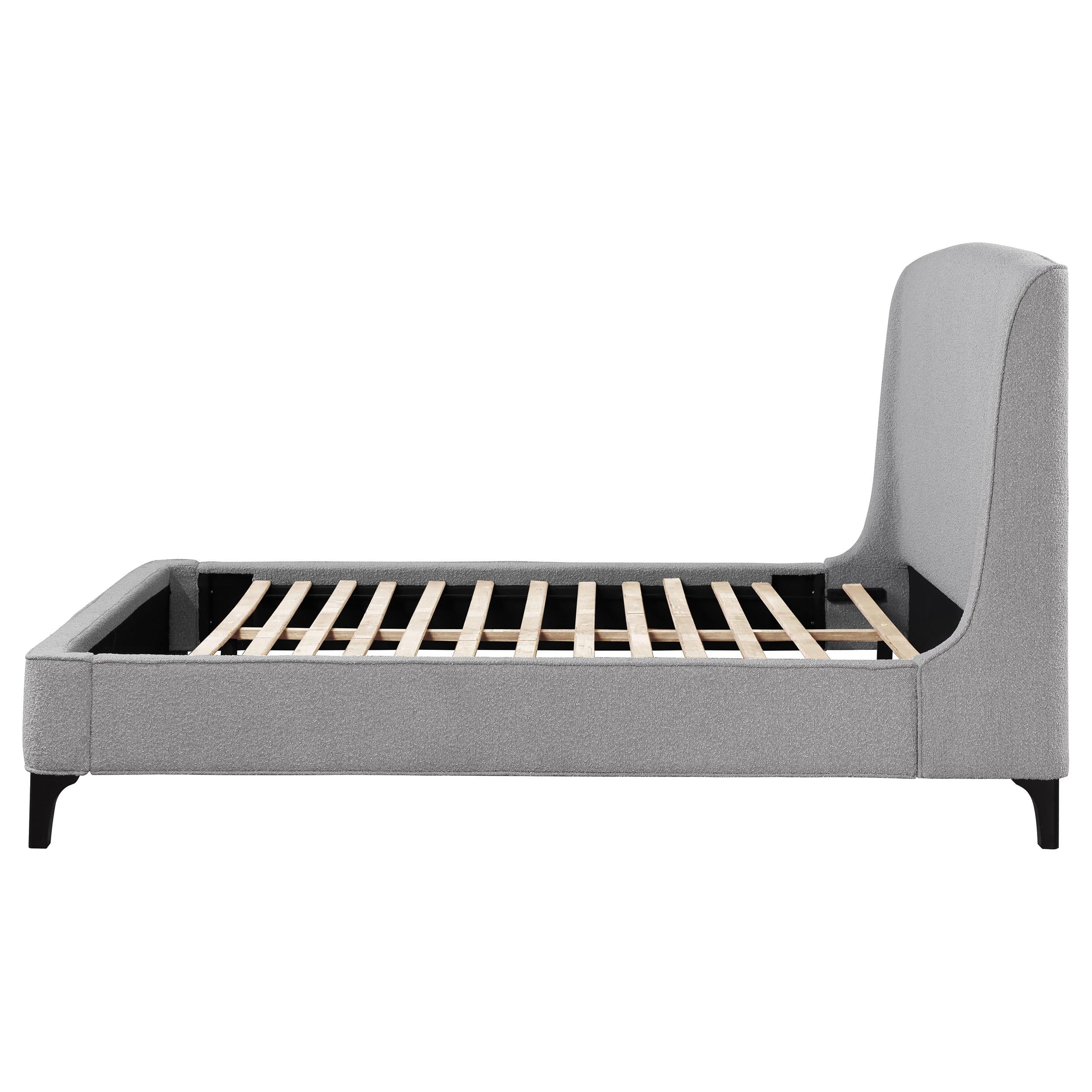 Diamond Modern Furniture COA King Upholstered Panel Bed 306021KE IMAGE 5