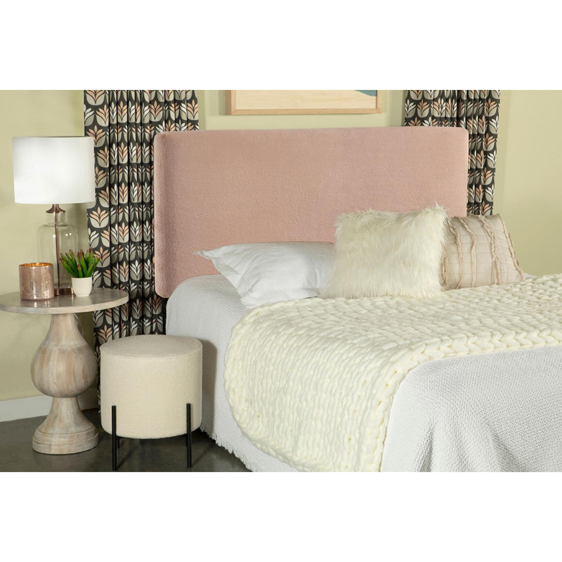 Coaster Furniture Gigi 316030QF Rectangular Upholstered Headboard - Blush IMAGE 2