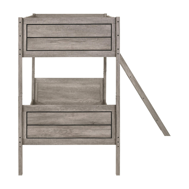 Coaster Furniture Ryder 400818 Twin over Twin Bunk Bed - Weathered Taupe IMAGE 5