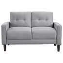 Diamond Modern Furniture COA Bowen Stationary Fabric Loveseat 506782 IMAGE 2