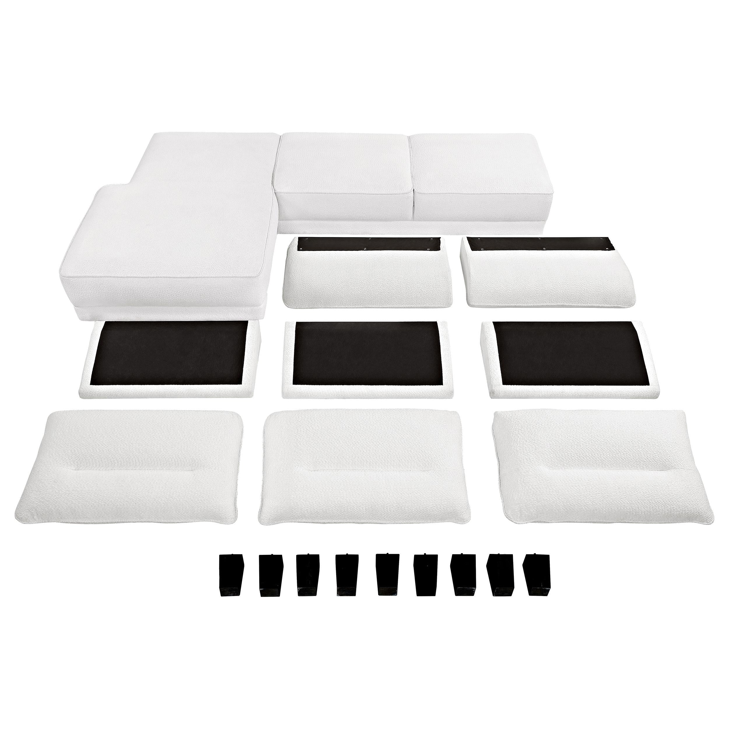 Diamond Modern Furniture COA Caspian Fabric Sectional 509550 IMAGE 13