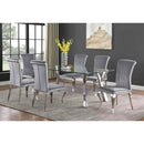 Diamond Modern Furniture COA Alaia Dining Table with Glass Top 190711 IMAGE 7