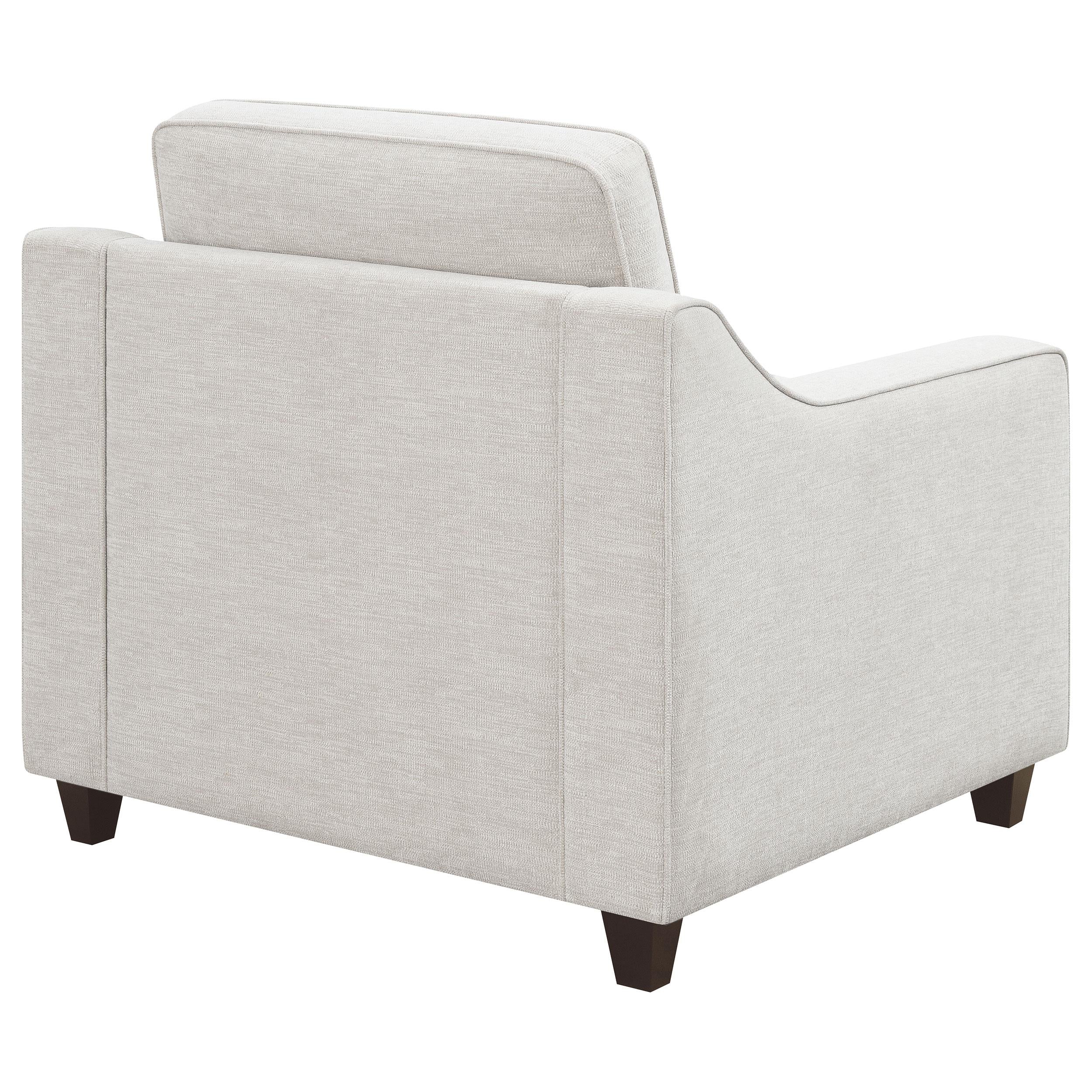 Diamond Modern Furniture COA Christine Stationary Fabric Chair 552063 IMAGE 6