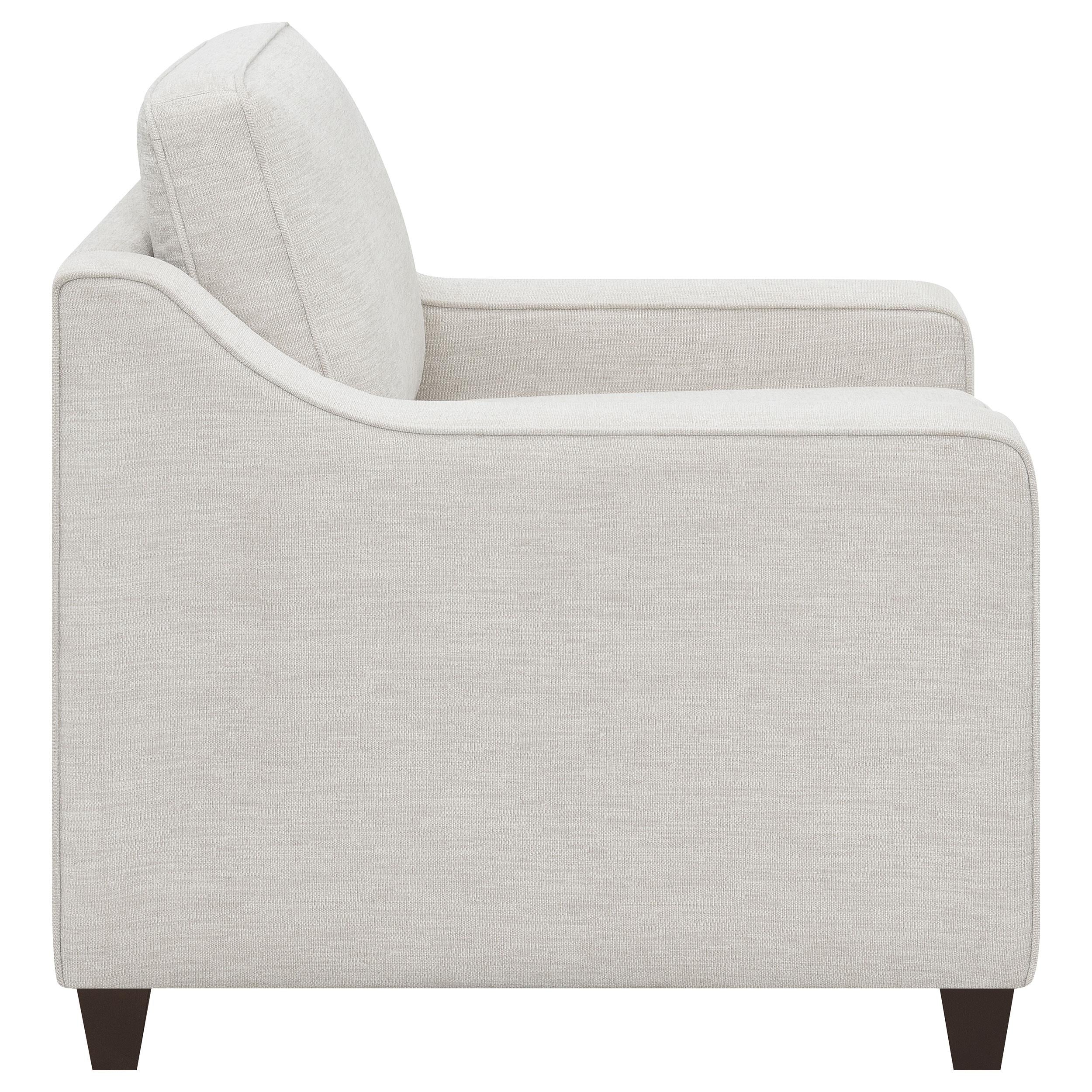 Diamond Modern Furniture COA Christine Stationary Fabric Chair 552063 IMAGE 7