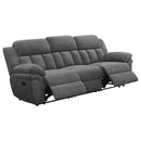 Coaster Furniture Bahrain Reclining Fabric Sofa 609541 IMAGE 2