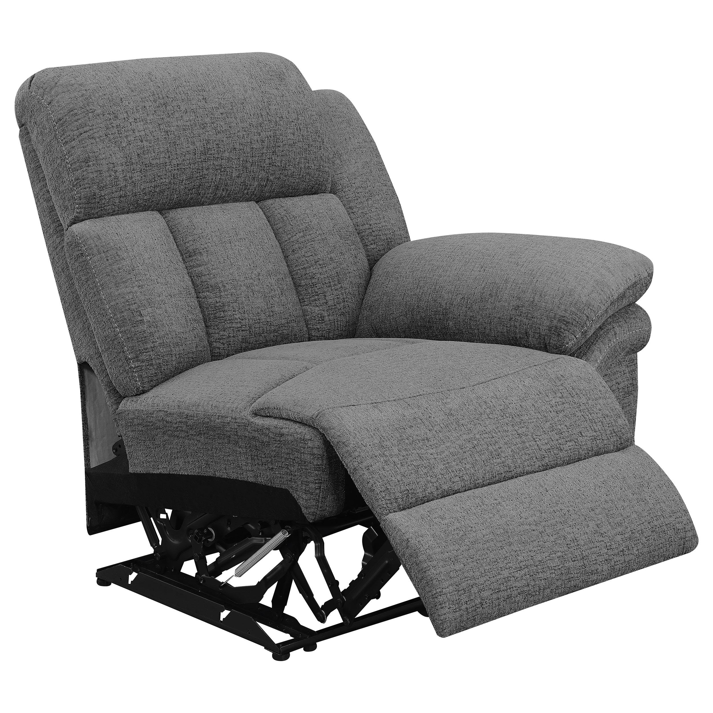 Diamond Modern Furniture COA Bahrain Reclining Fabric Loveseat with Console 609542 IMAGE 11