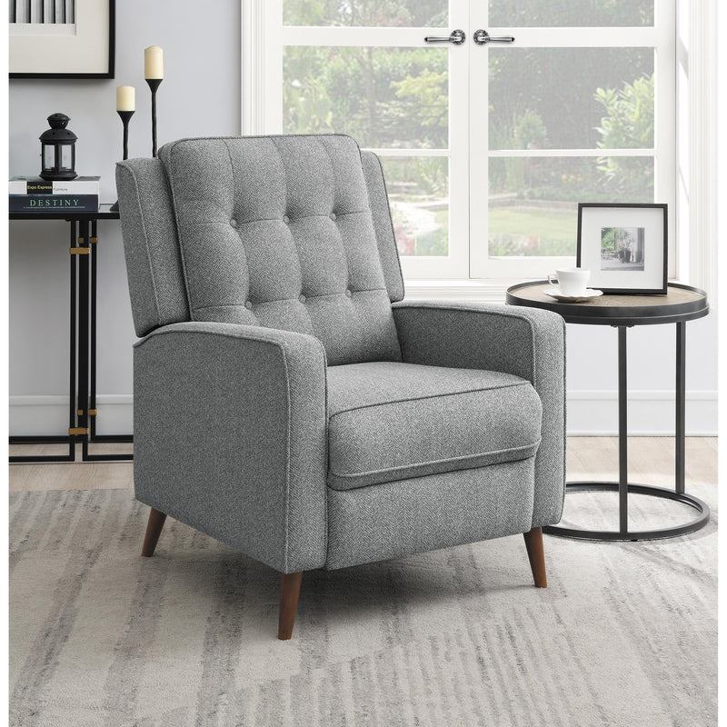 Coaster Furniture Davidson Fabric Recliner 609567 IMAGE 2