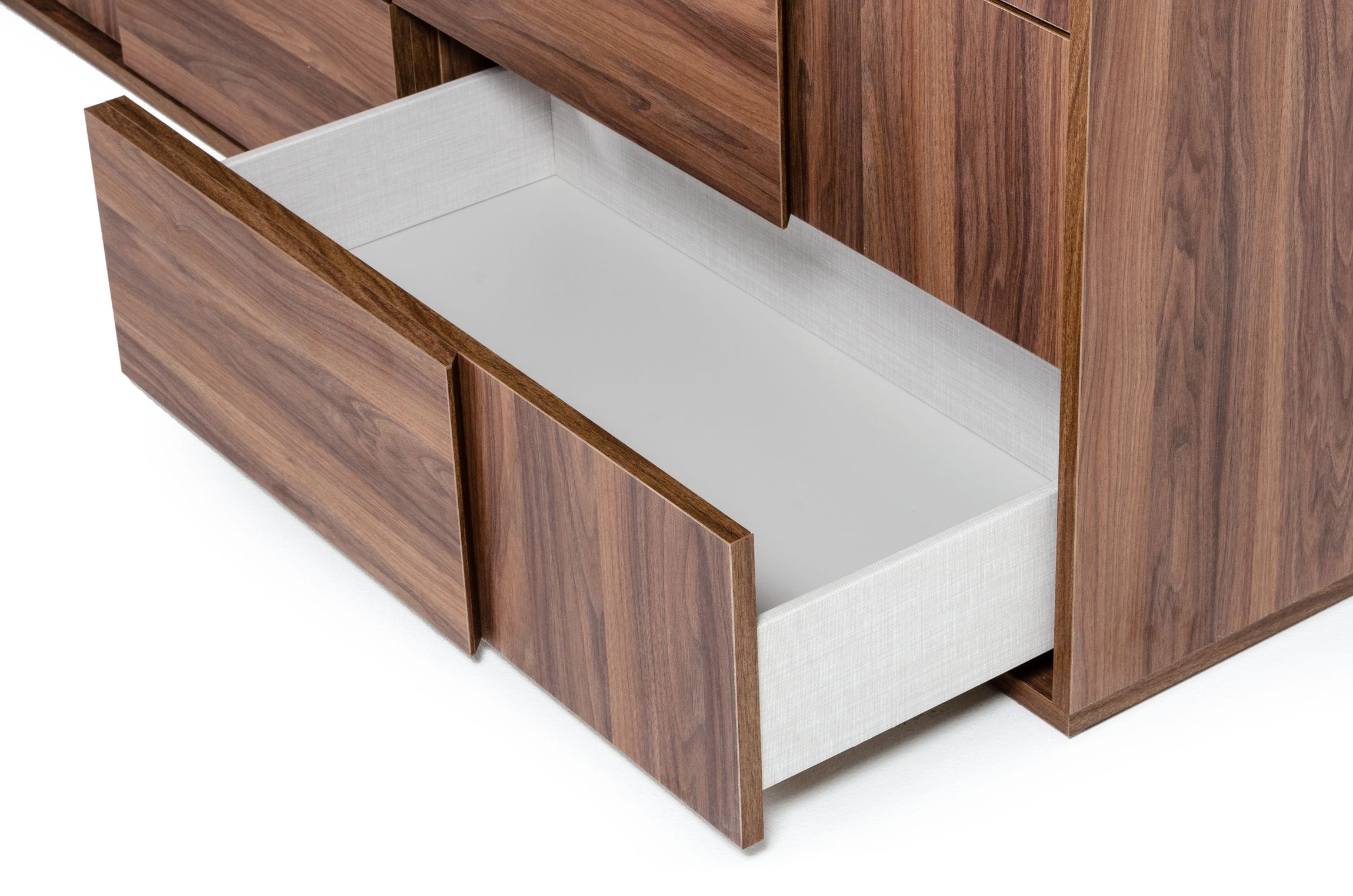 Nova Domus Asus - Italian Modern Walnut Dresser