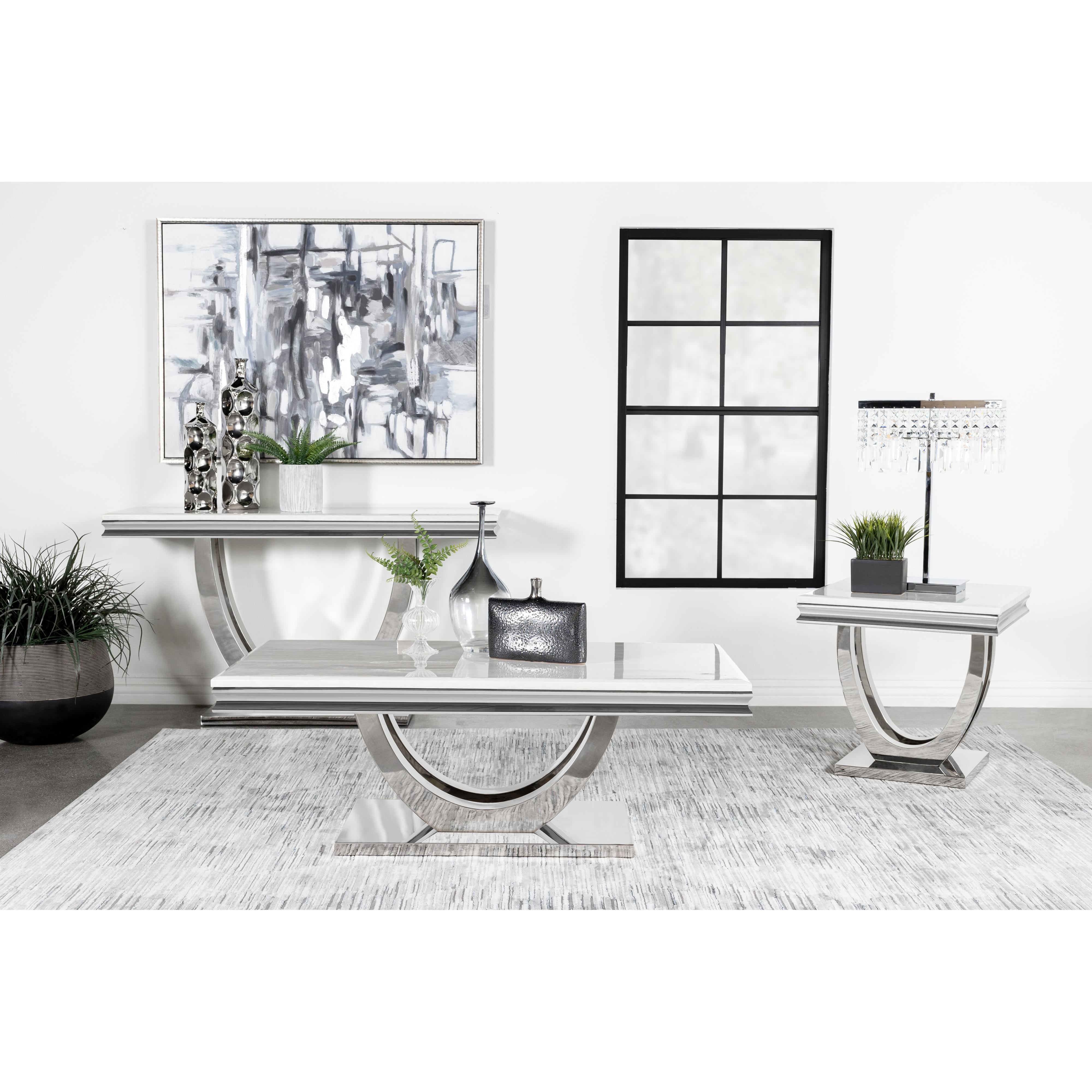 Coaster Furniture Adabella Coffee Table 708538 IMAGE 2