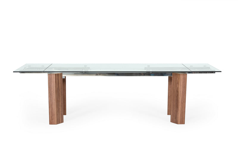 Modrest Helena -  Modern Extendable Glass Dining Table - Large