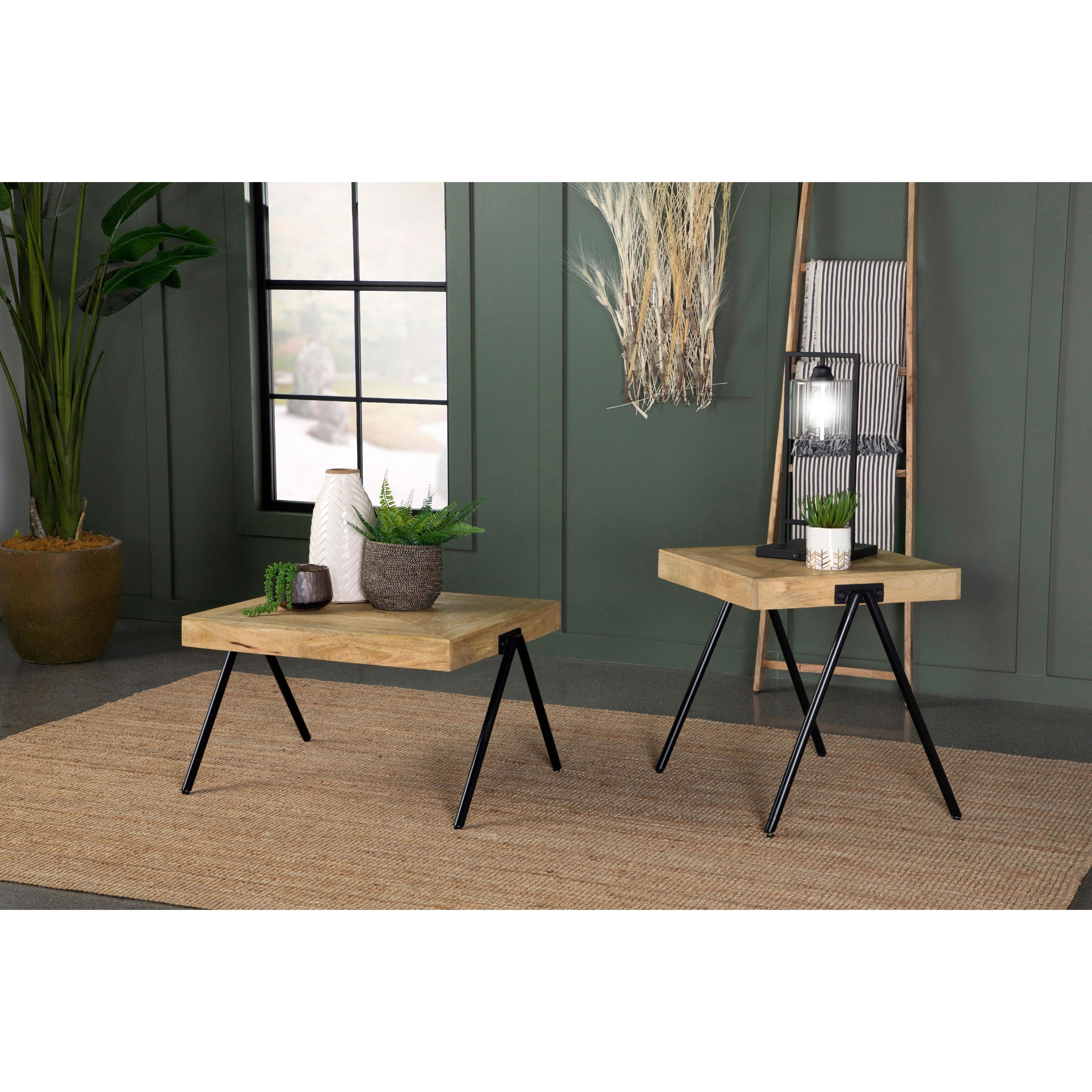 Diamond Modern Furniture COA Avery End Table 724317 IMAGE 6