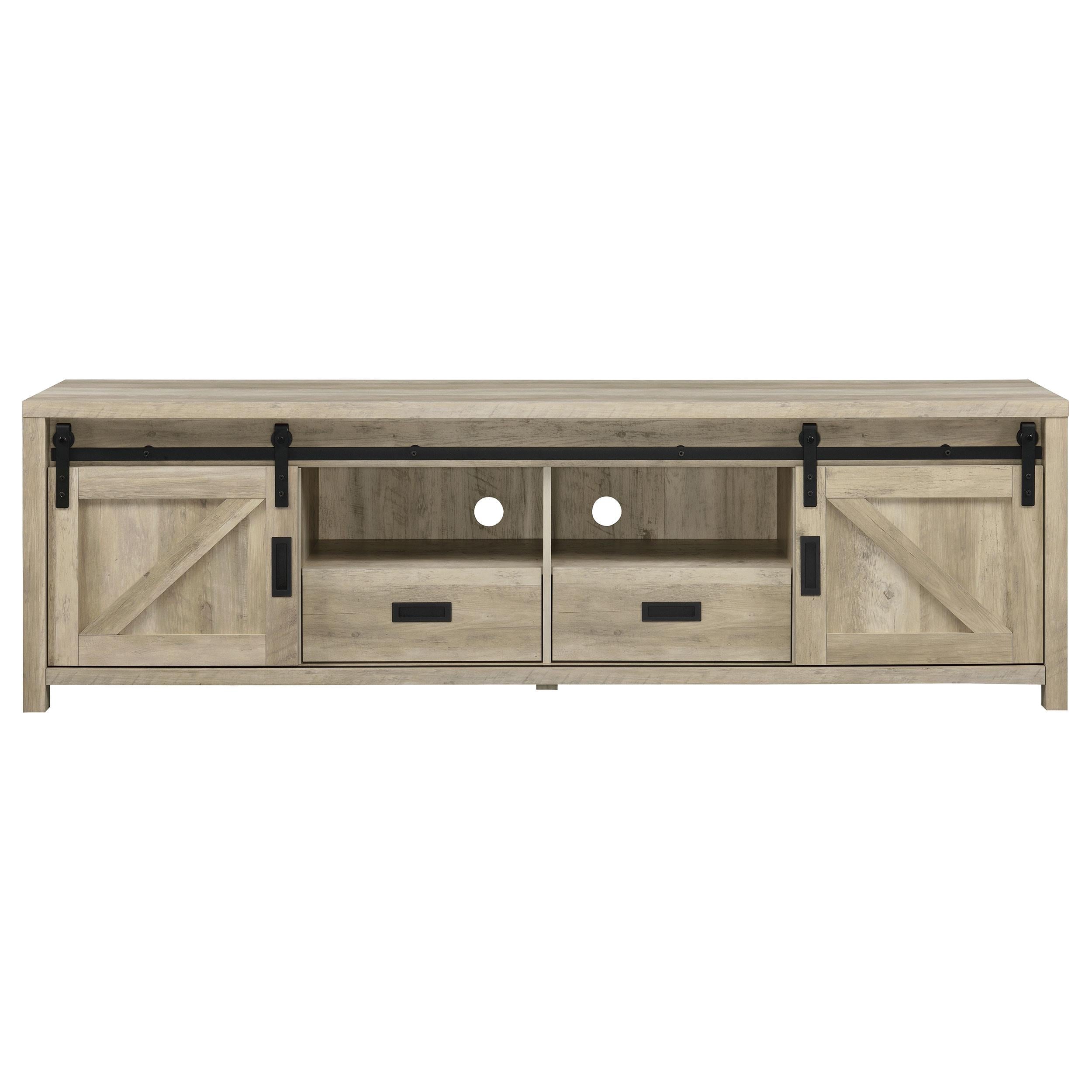 Coaster Furniture Madra TV Stand with Cable Management 736263 IMAGE 4