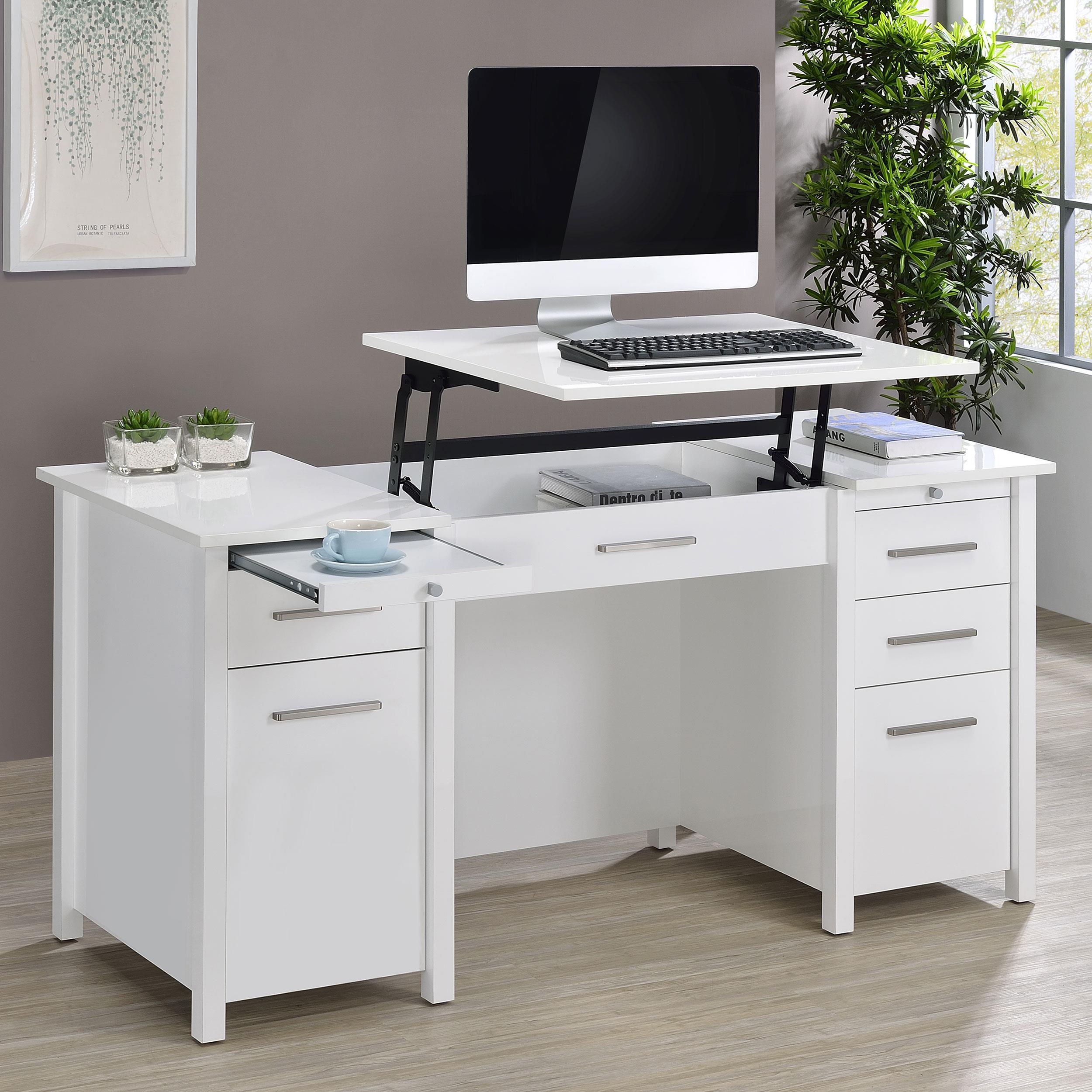 Diamond Modern Furniture COA Office Desks Desks 801573 IMAGE 10