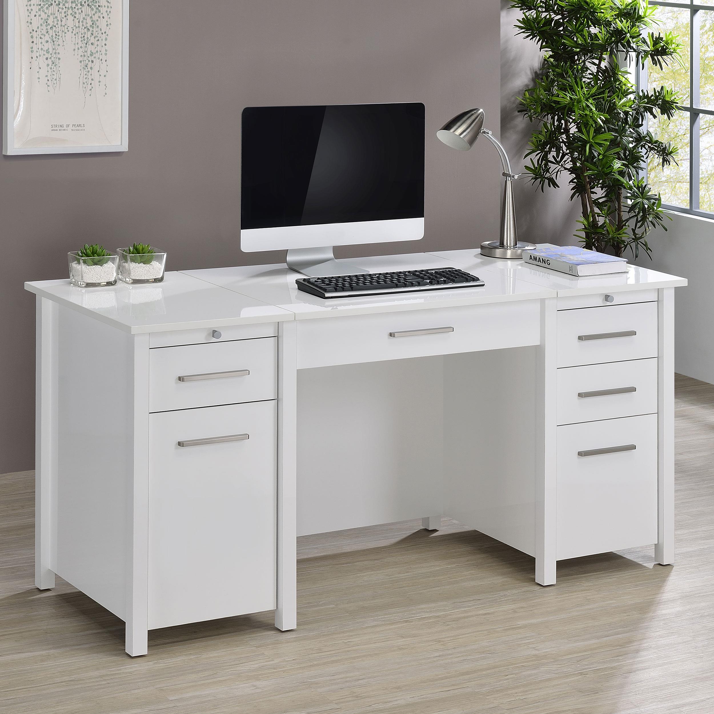 Diamond Modern Furniture COA Office Desks Desks 801573 IMAGE 11