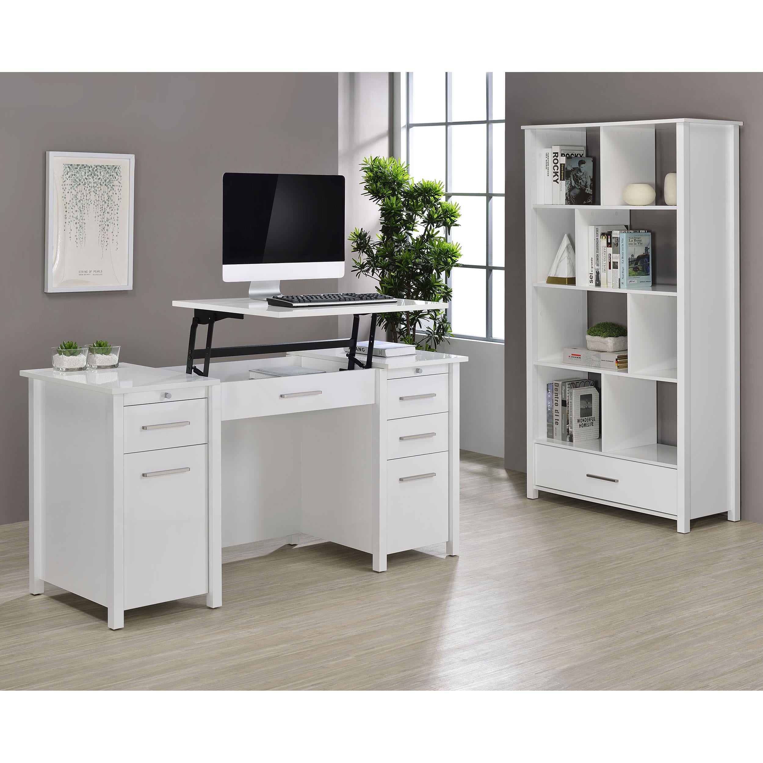 Diamond Modern Furniture COA Office Desks Desks 801573 IMAGE 12