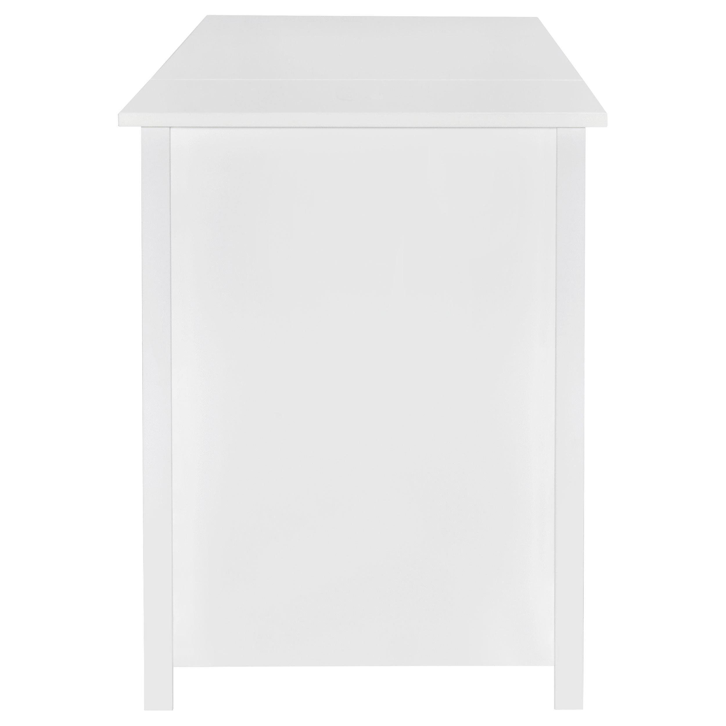 Coaster Furniture Dylan 801573 4-Drawer Lift Top Office Desk - White IMAGE 8