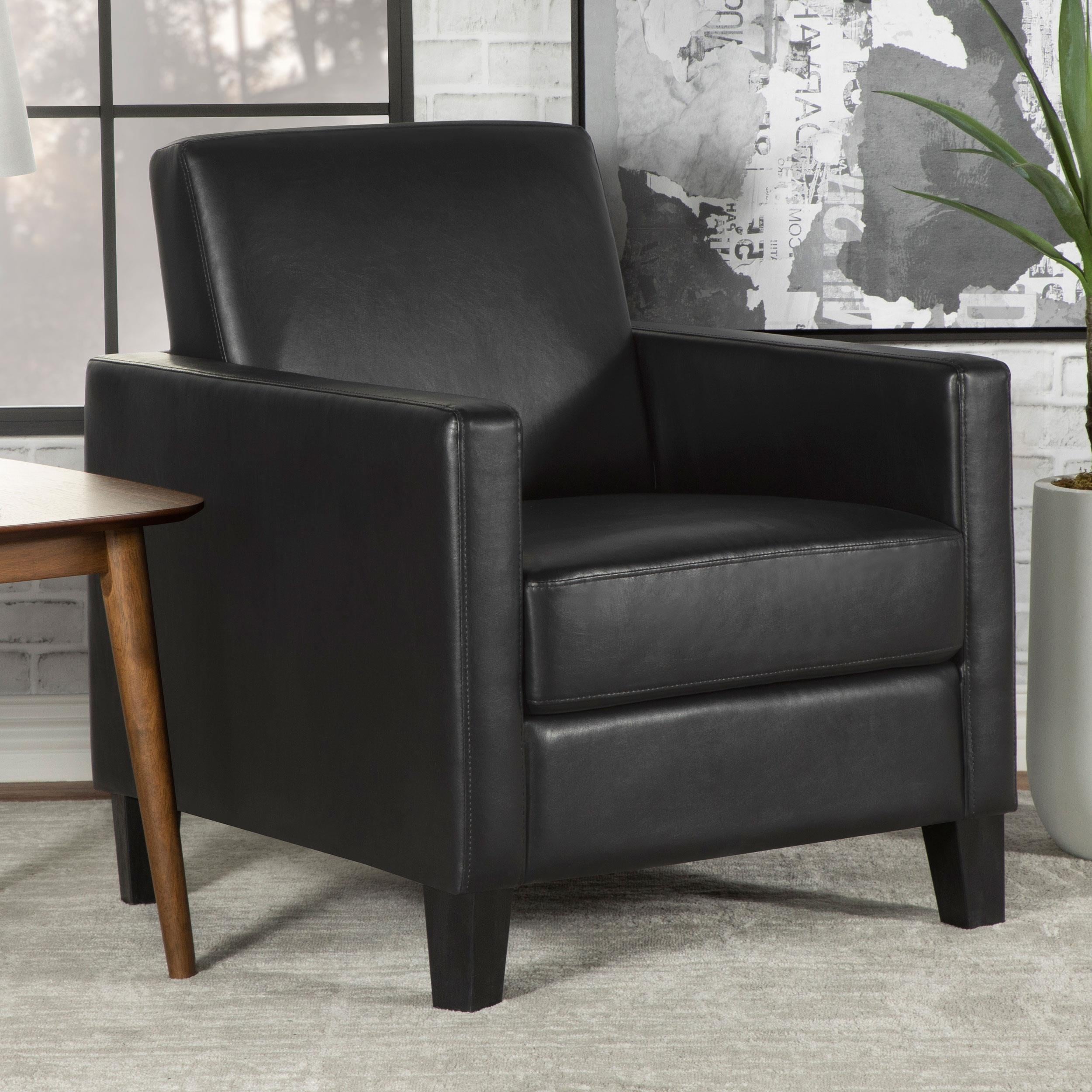 Diamond Modern Furniture COA Julio Stationary Leatherette Accent Chair 909478 IMAGE 8