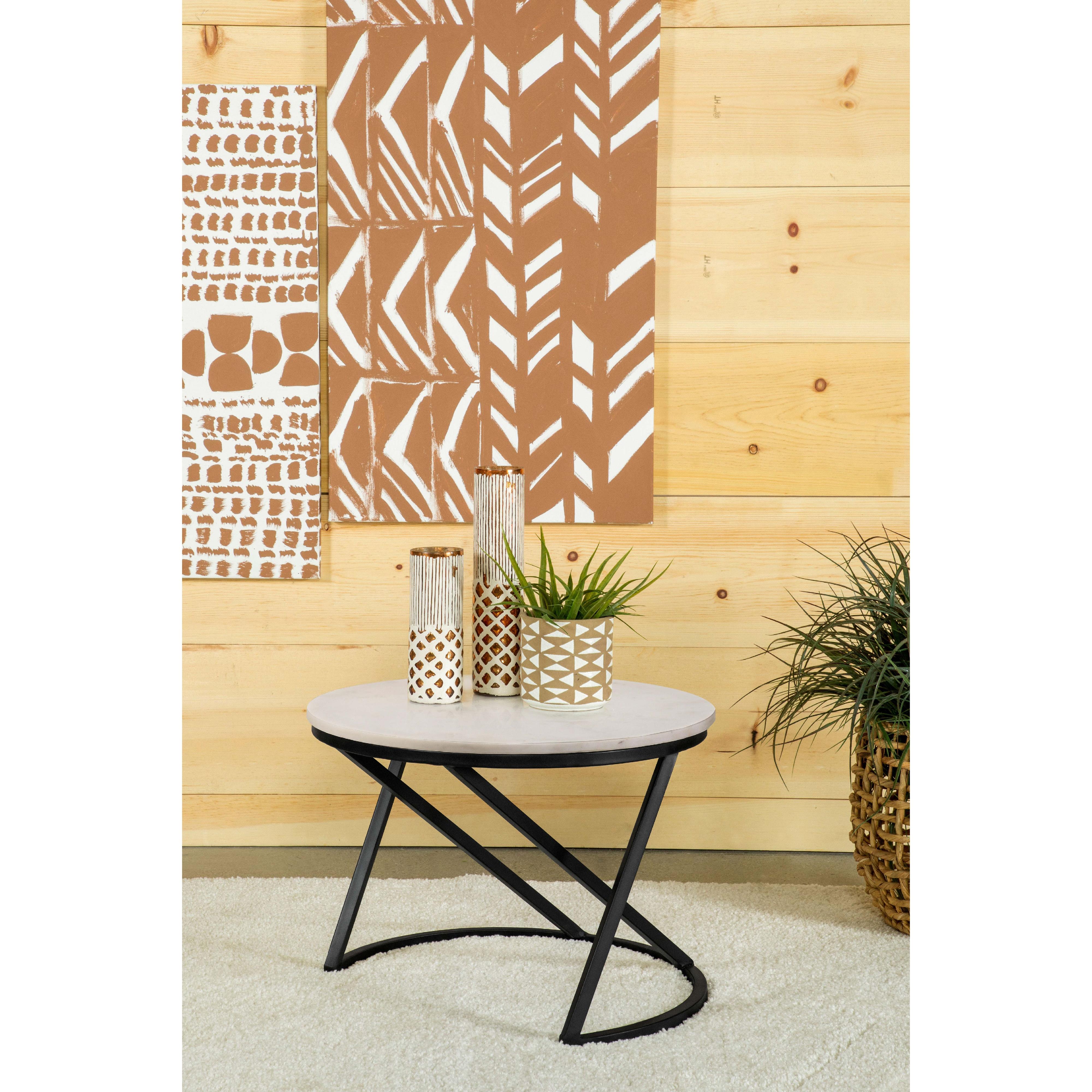 Diamond Modern Furniture COA Miguel Accent Table 931227 IMAGE 3