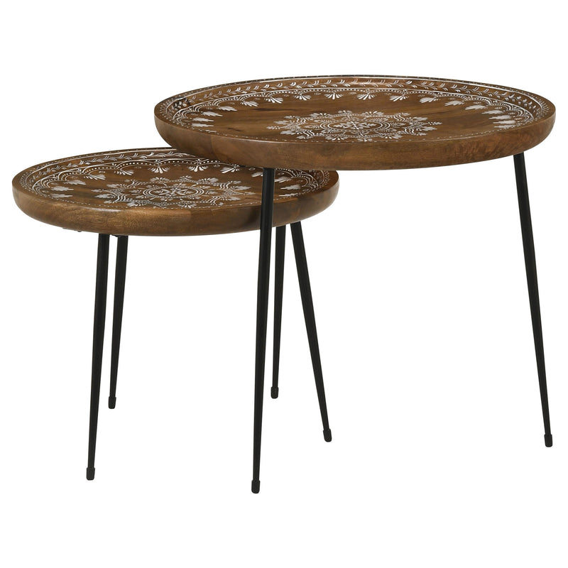 Diamond Modern Furniture COA Nuala Nesting Tables 935984 IMAGE 6