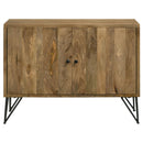 Coaster Furniture Eileen 959651 Rectangular 2-Door Accent Cabinet - Natural IMAGE 4