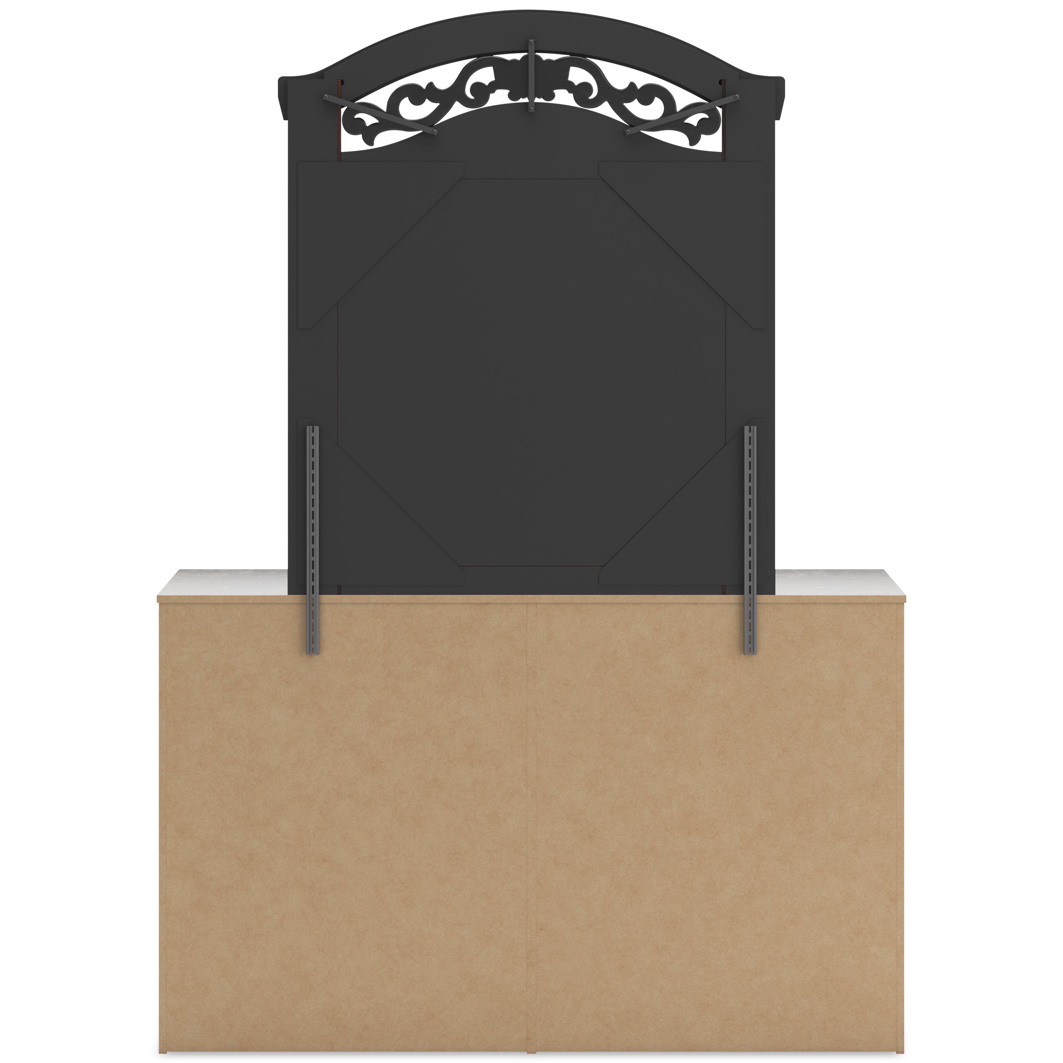Signature Design by Ashley Glosmount 6-Drawer Dresser with Mirror B1055-231/B1055-36 IMAGE 5