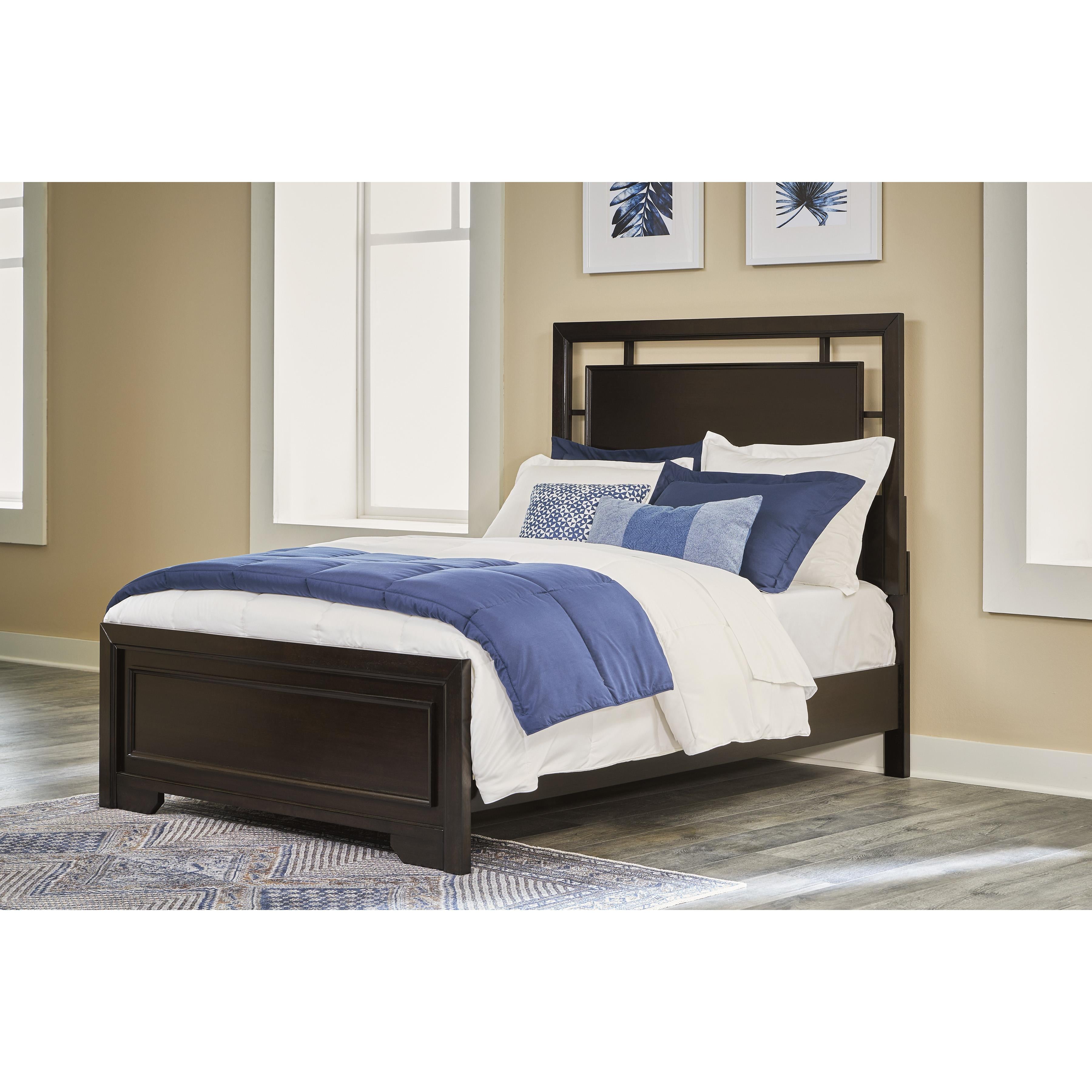 Diamond Modern Furniture Exclusive Design Covetown Full Panel Bed B441-87/B441-83 IMAGE 6