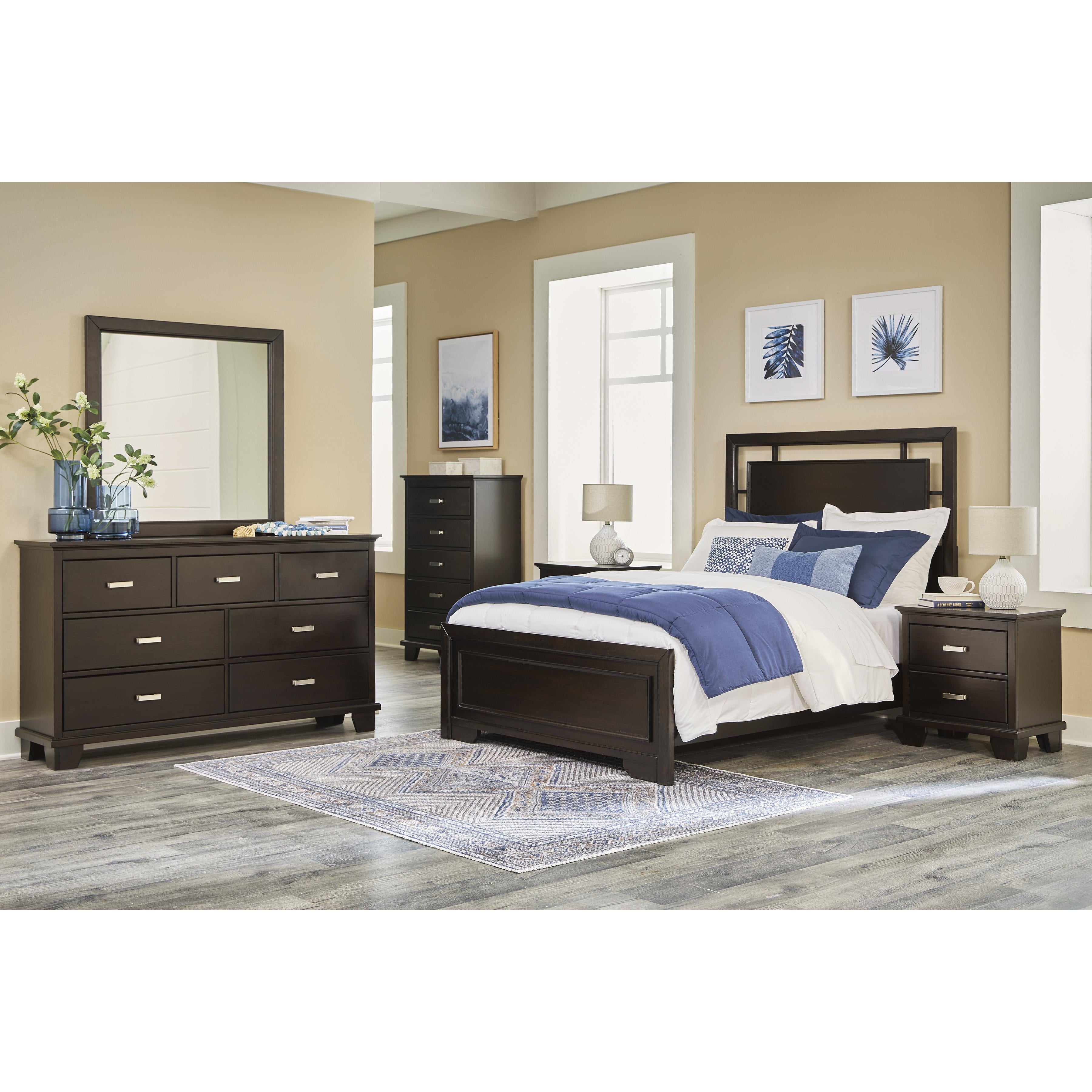 Diamond Modern Furniture Exclusive Design Covetown Full Panel Bed B441-87/B441-83 IMAGE 7