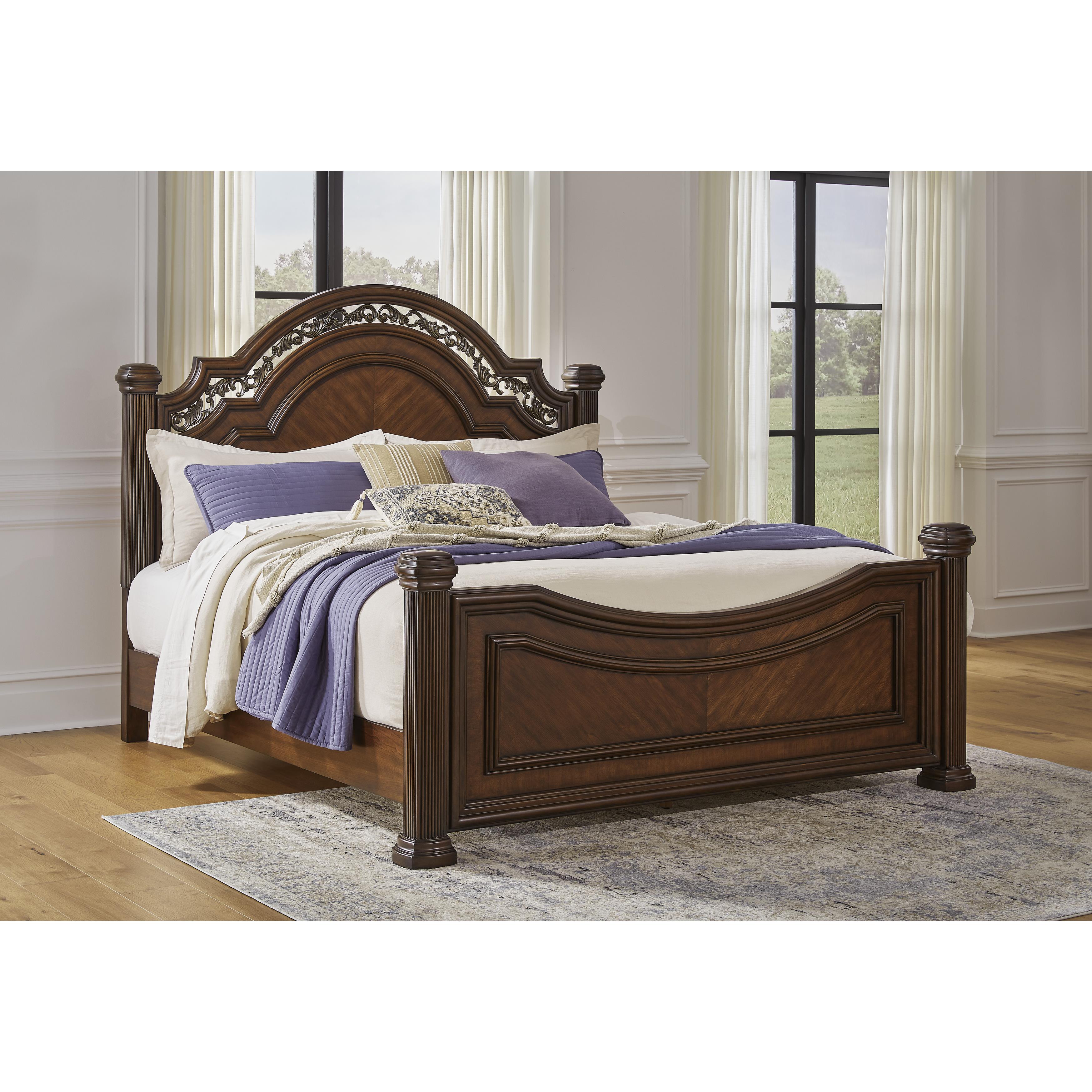 Signature Design by Ashley Lavinton California King Poster Bed B764-50/B764-72/B764-94 IMAGE 5