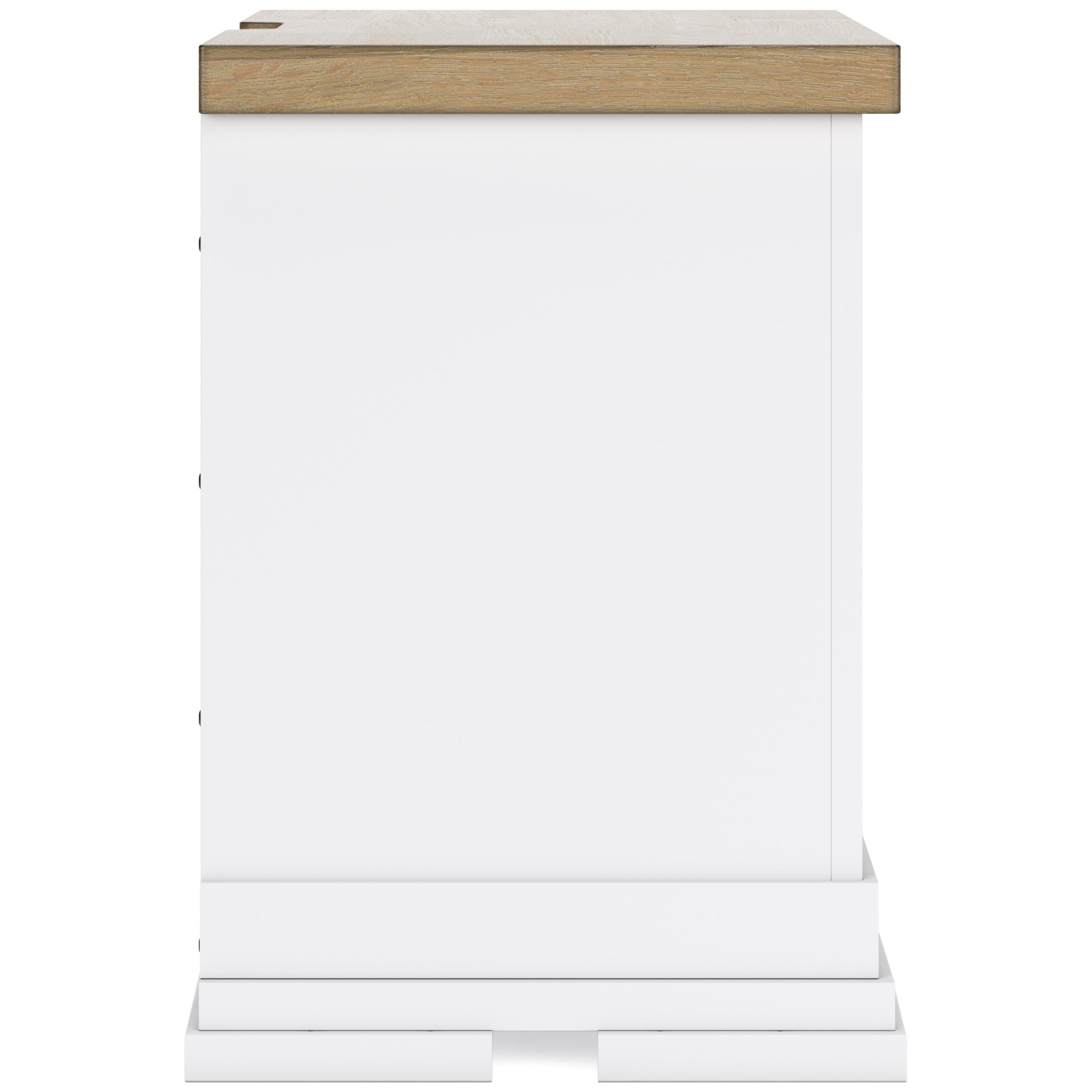 Diamond Modern Furniture Exclusive Design Ashbryn 3-Drawer Nightstand B844-93 IMAGE 4
