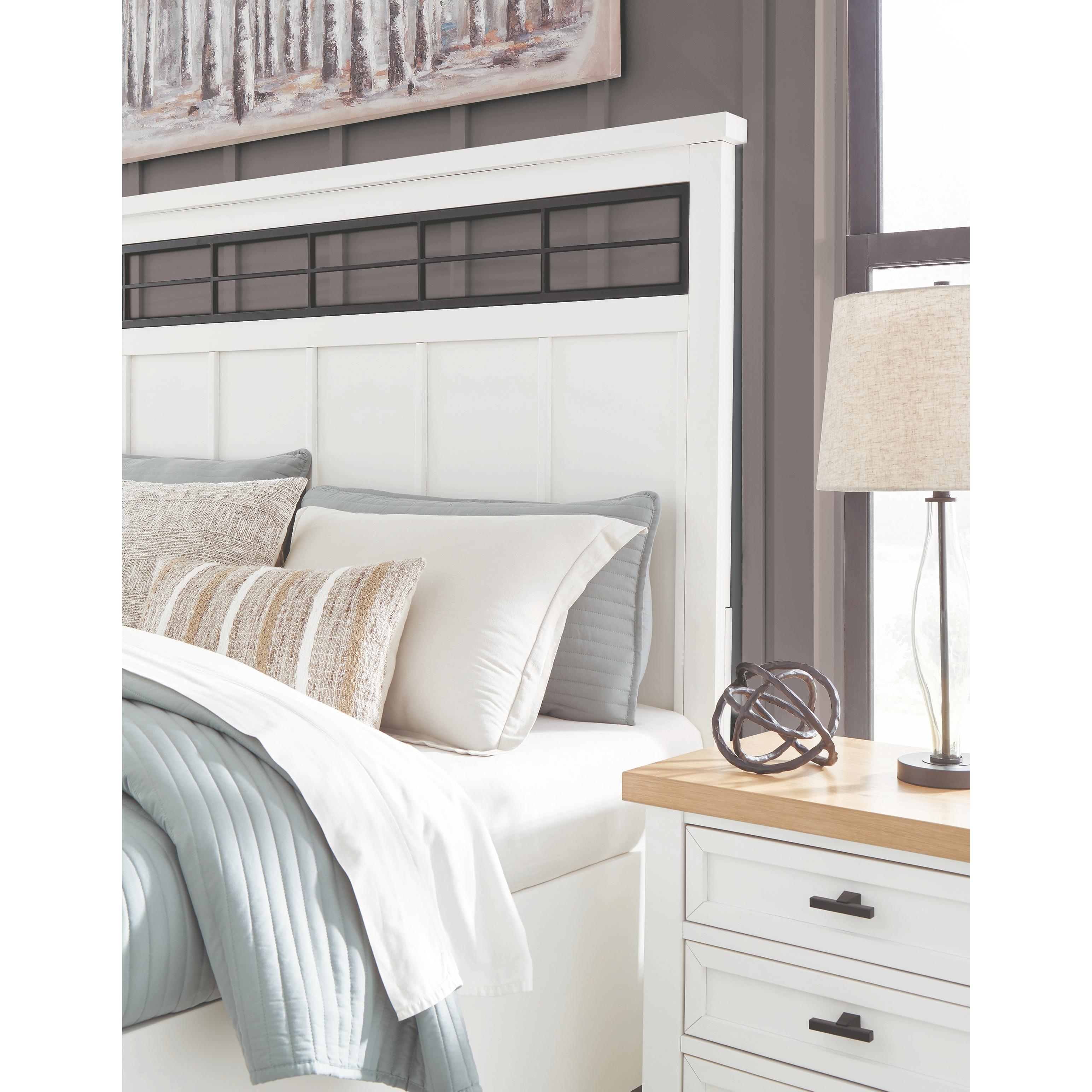 Benchcraft Ashbryn Queen Panel Bed with Storage B844-57/B844-54S/B844-97 IMAGE 7