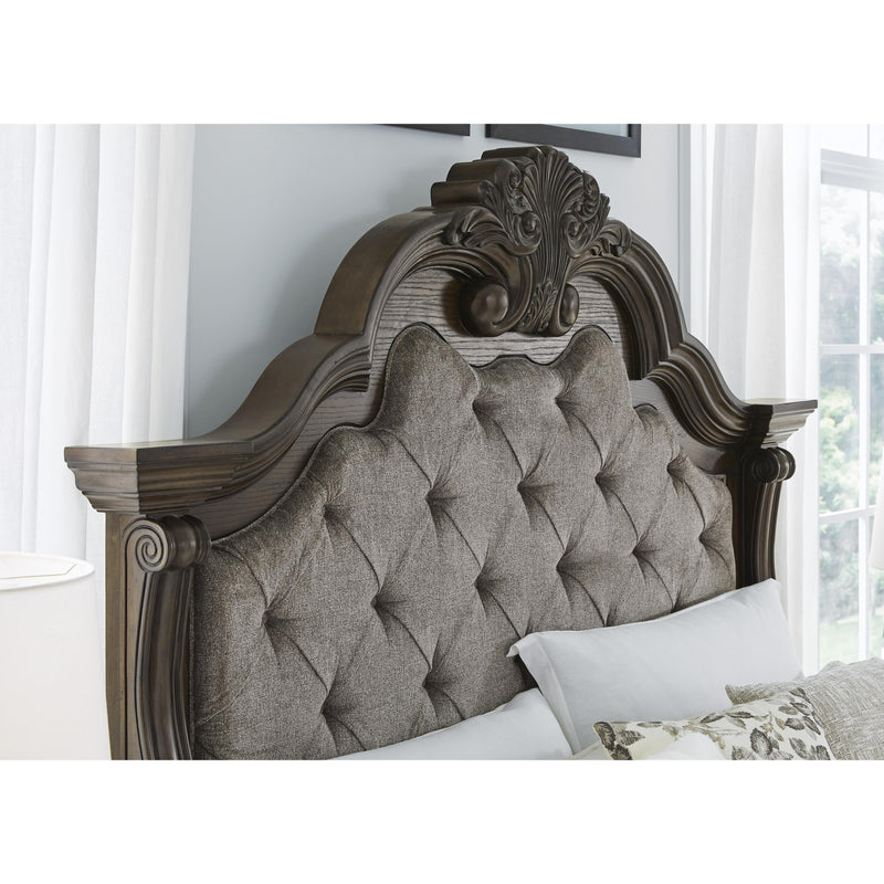 Signature Design by Ashley Maylee Queen Upholstered Panel Bed B947-54/B947-57/B947-97 IMAGE 6